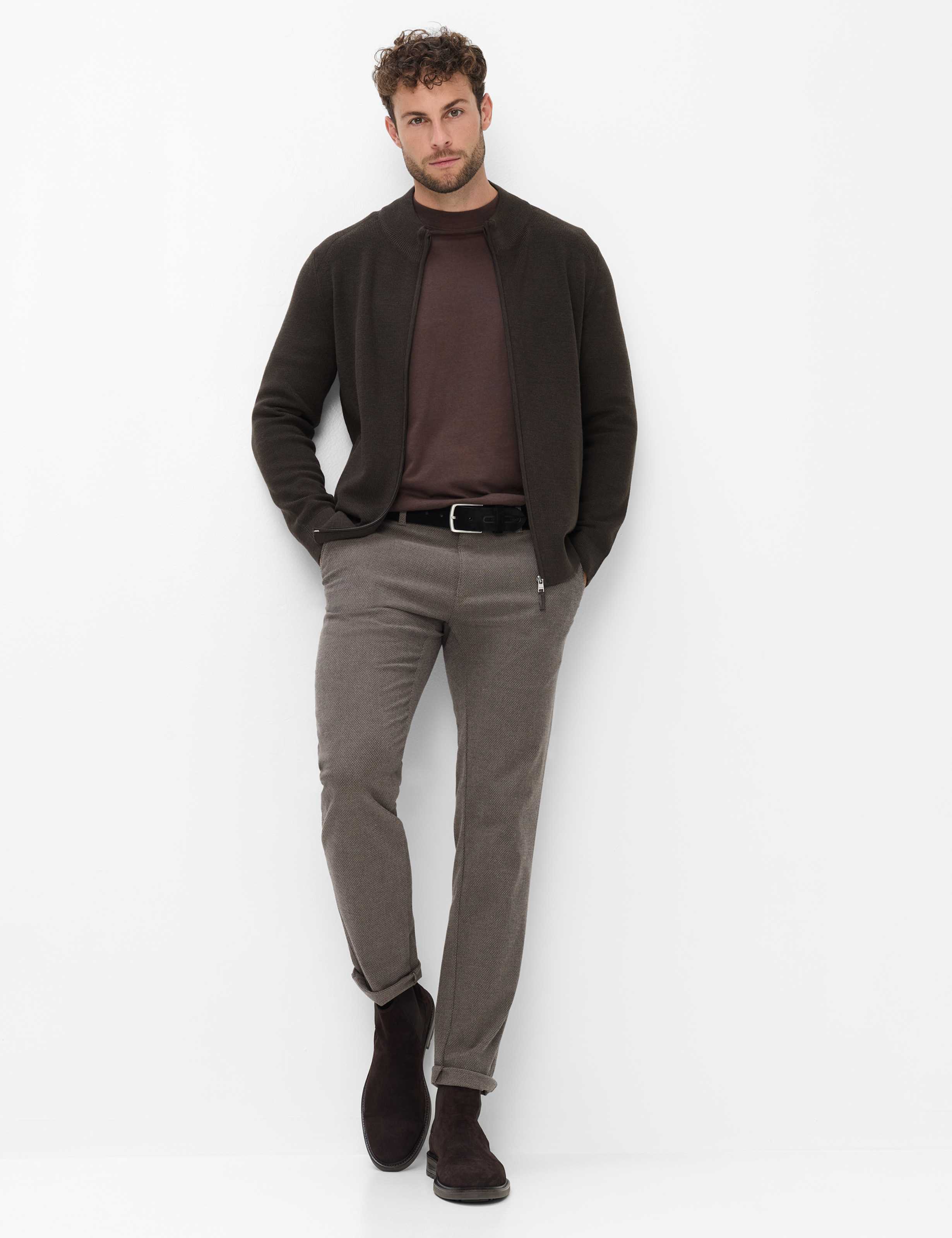 Tinten bruin, Heren, Style FABIO, MODEL_FRONT_ISHOP