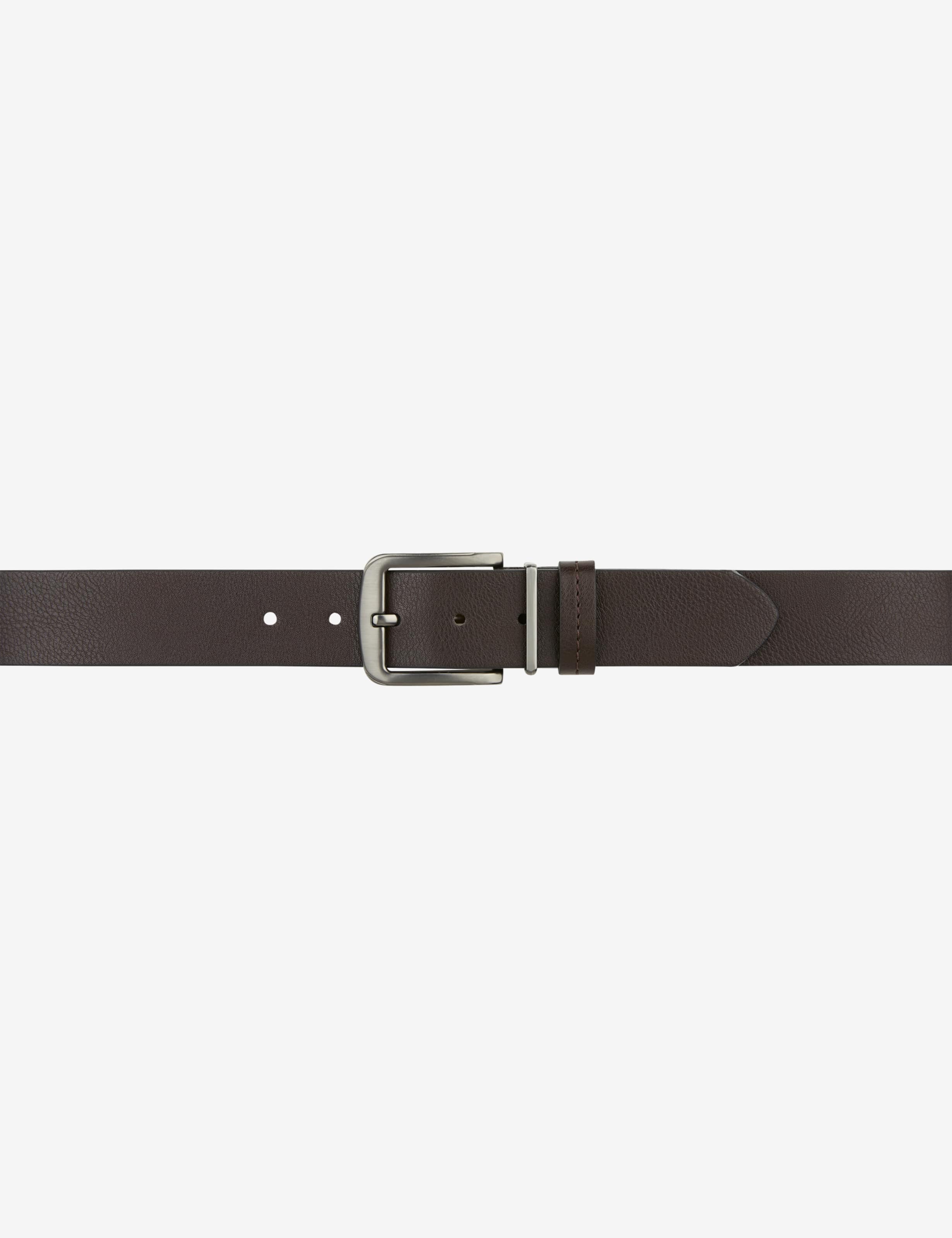 Heren Style HEREN RIEM Donkerbruin  Detail 1