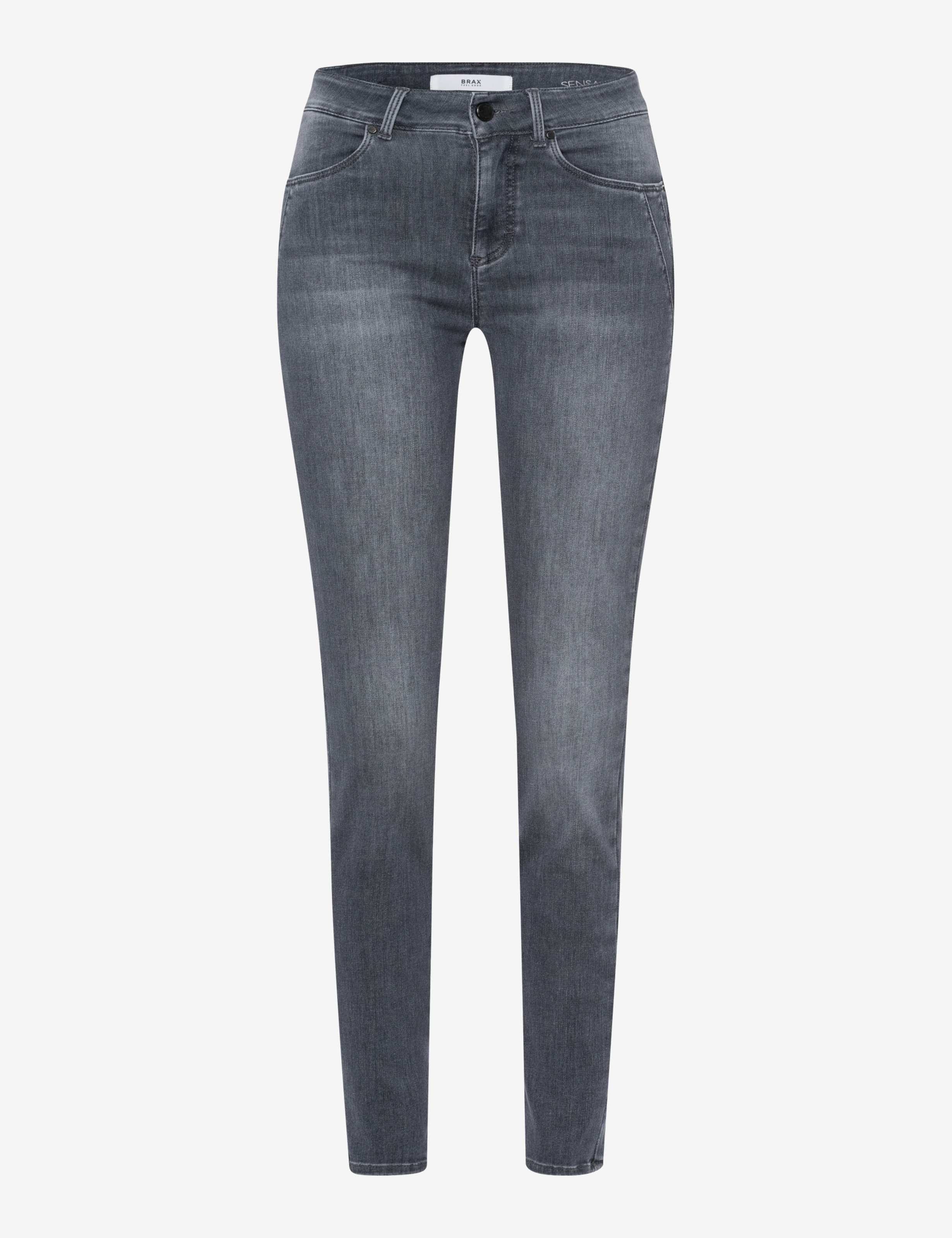 Damen Style ANA Denim Grau Skinny Fit Freisteller Front