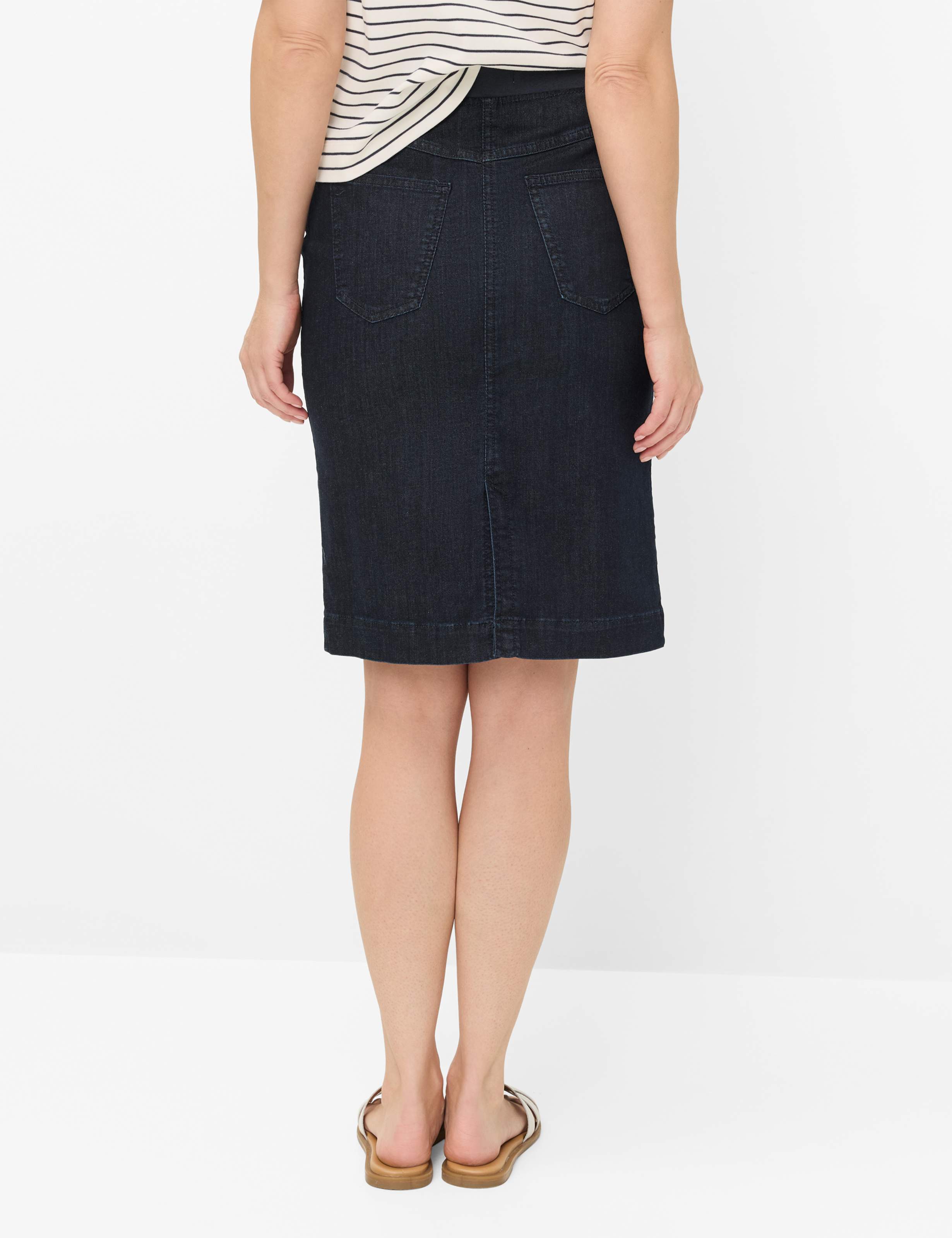 Tinten blauw, Dames, Style PAMINA SKIRT, MODEL_RUECK_ISHOP