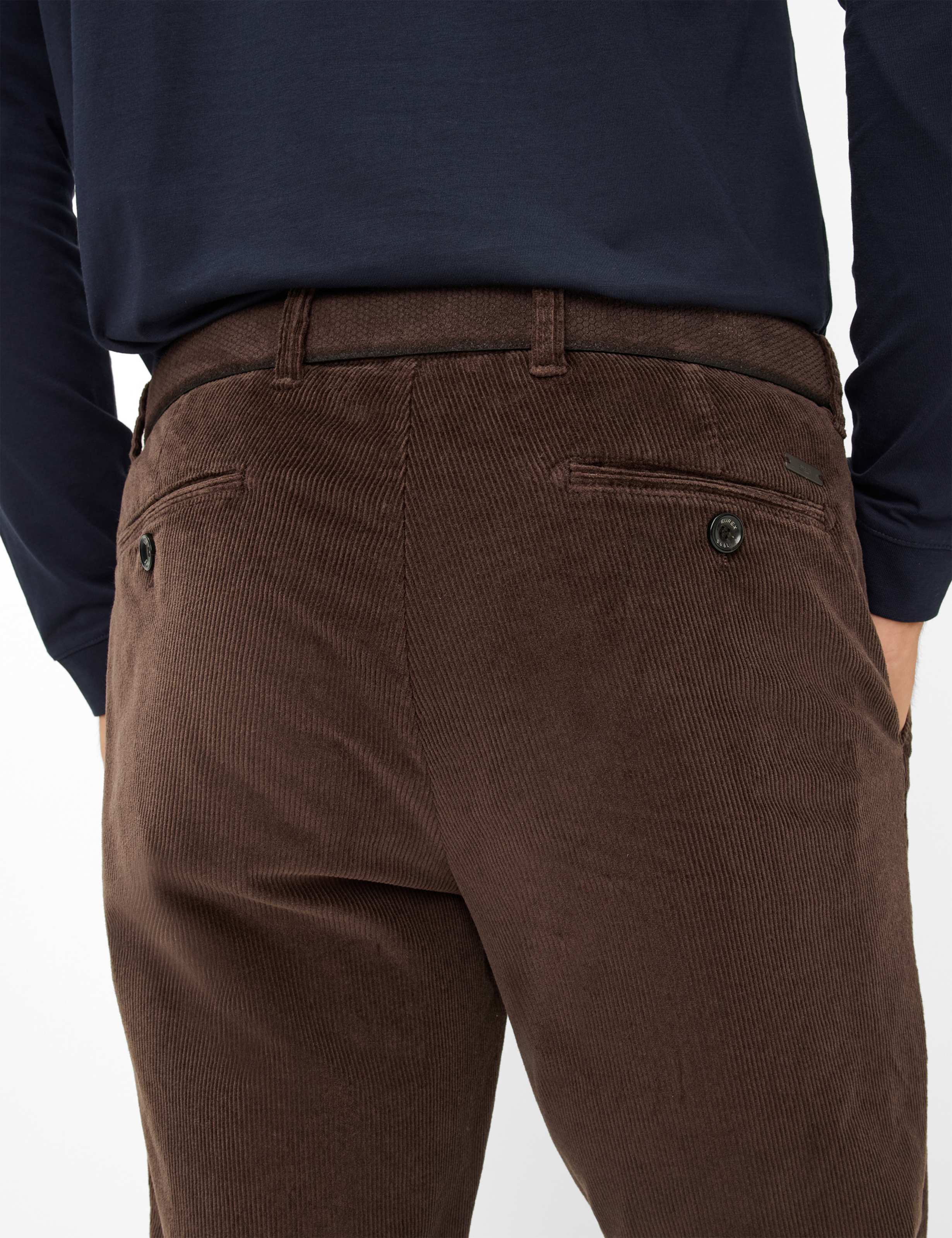 Men Style JIM Brown Regular Fit Detail 1