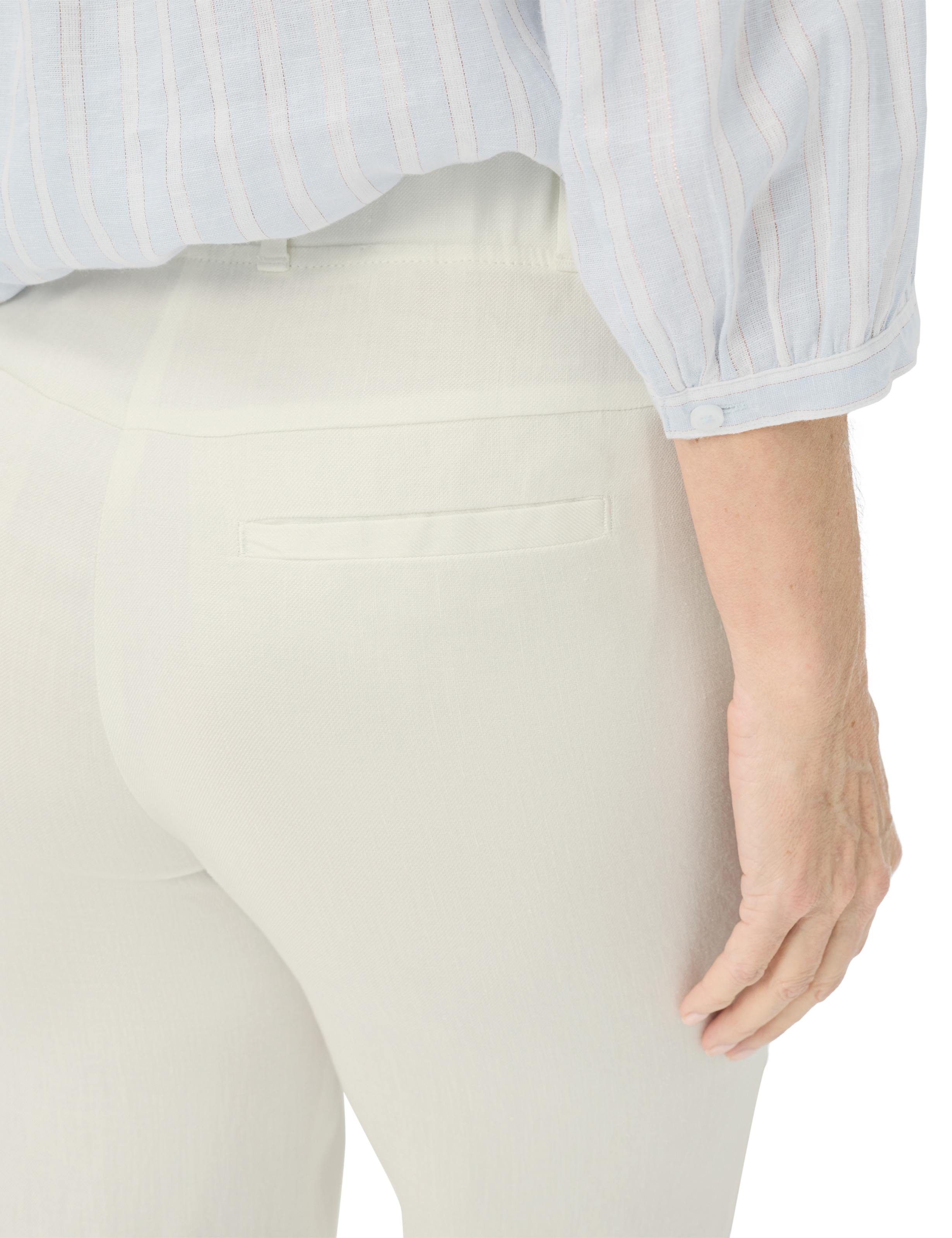 Damen Style PAM FLARED Cremeweiß Slim Fit Detail 2