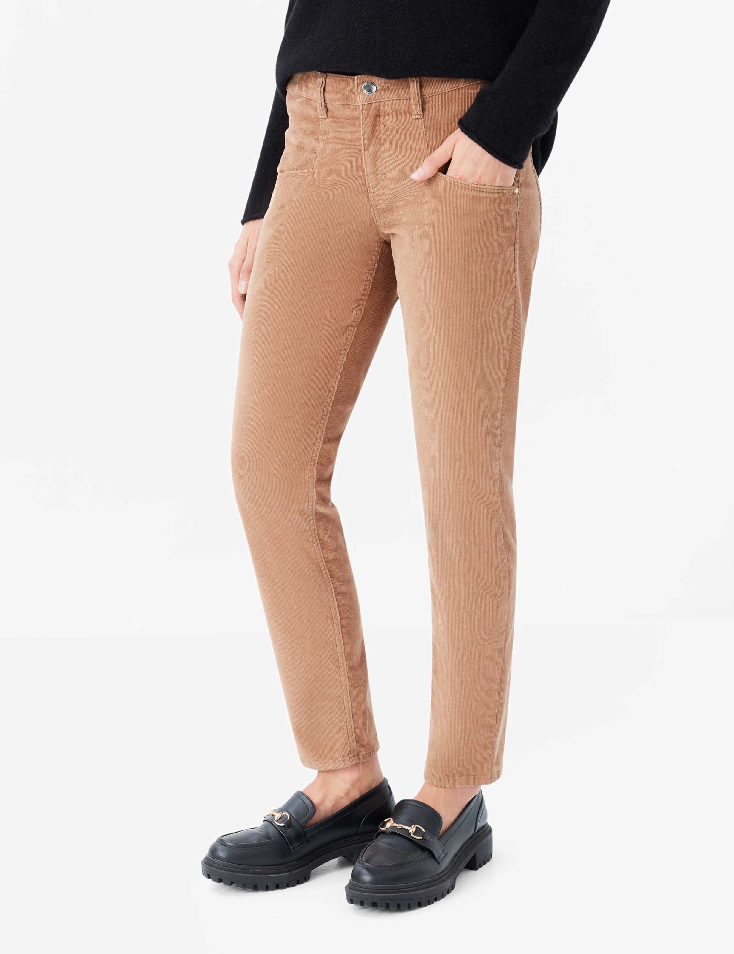 卸売 Women's fashion Pants Style MERRIT Light Brown Relaxed Fit ジャケット・アウター