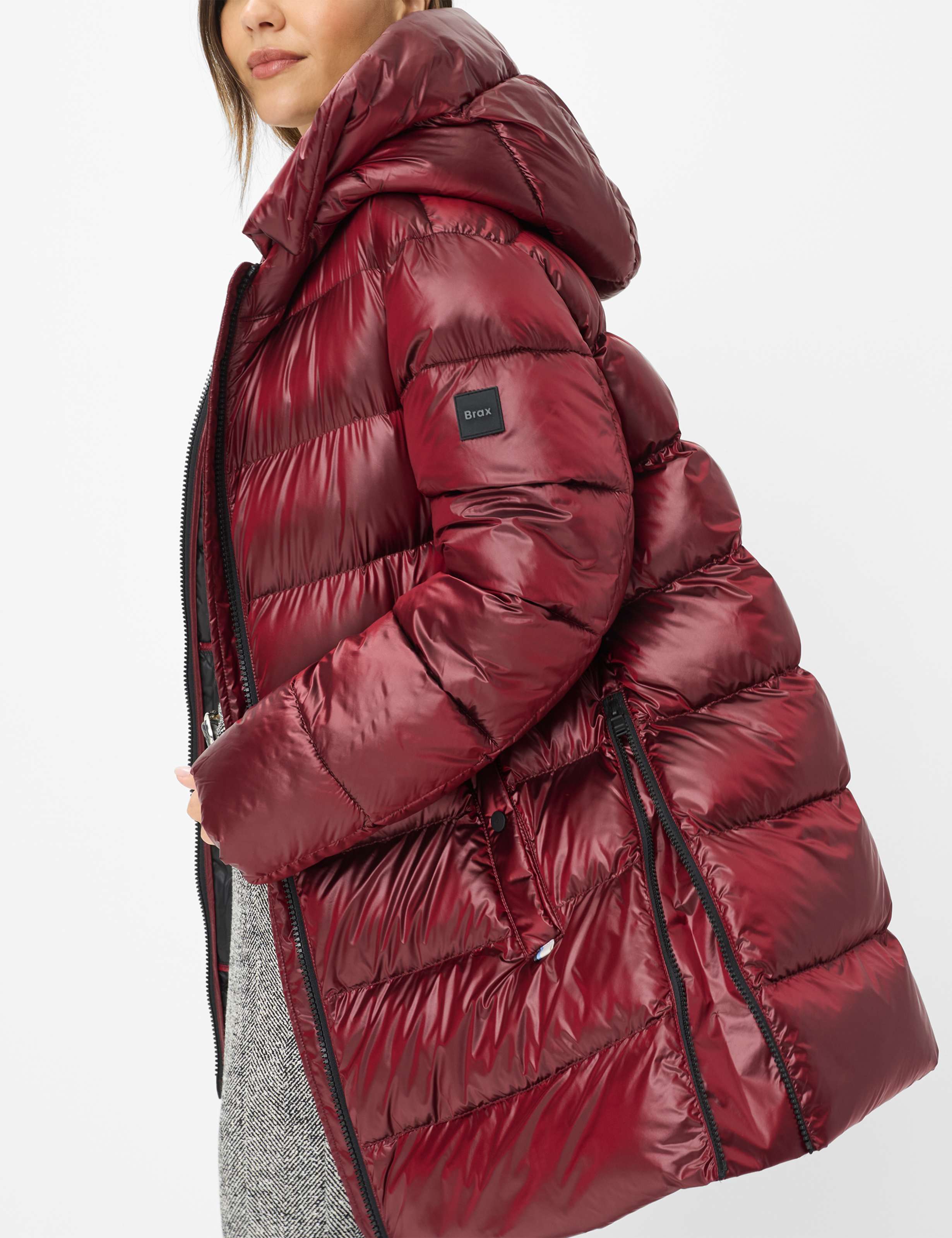 Damen Style TORONTO Dunkelrot  Detail 1