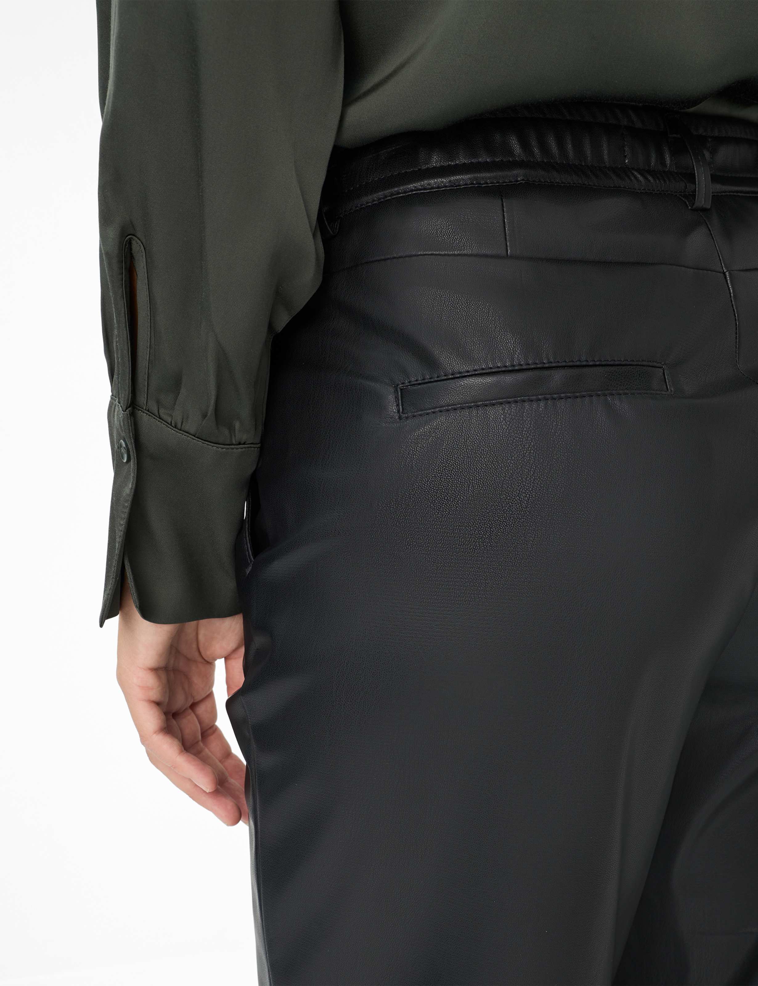Damen Style MAINE S Schwarz Wide Leg Detail 2