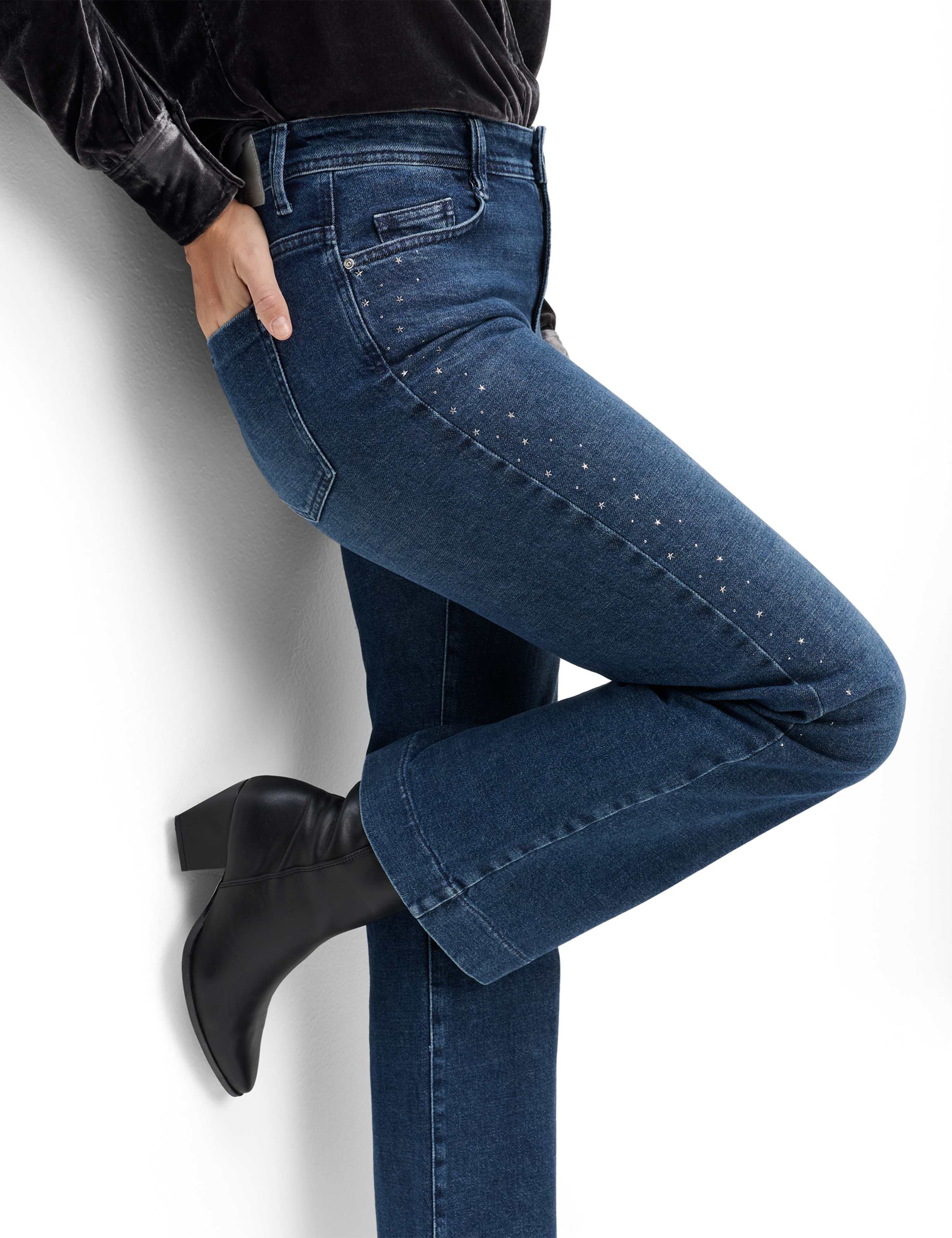 Tons bleus, Femme, Style MAINE, MODEL_FRONT_ISHOP