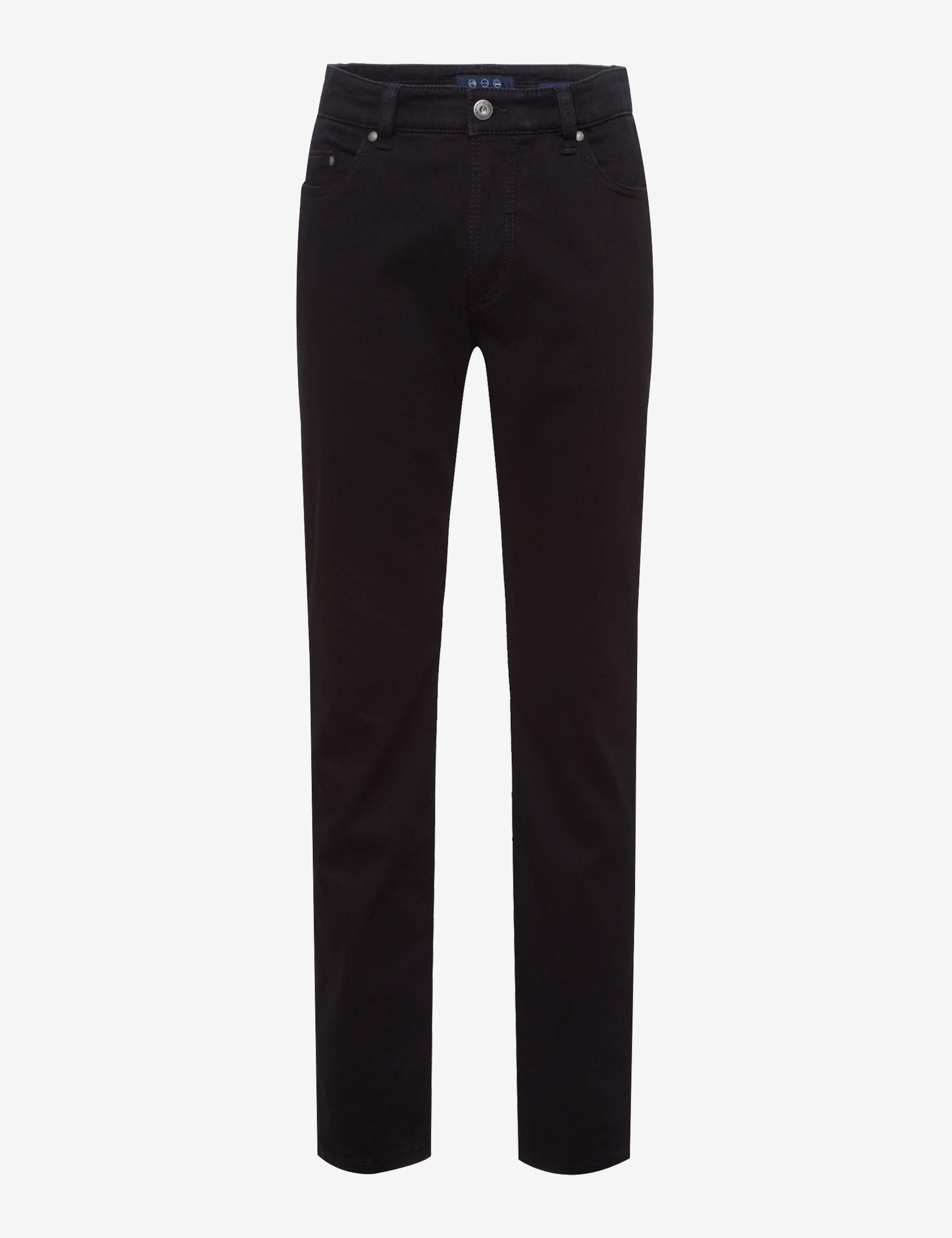 Men Style LUKE Denim Black Regular Fit Stand-alone front view
