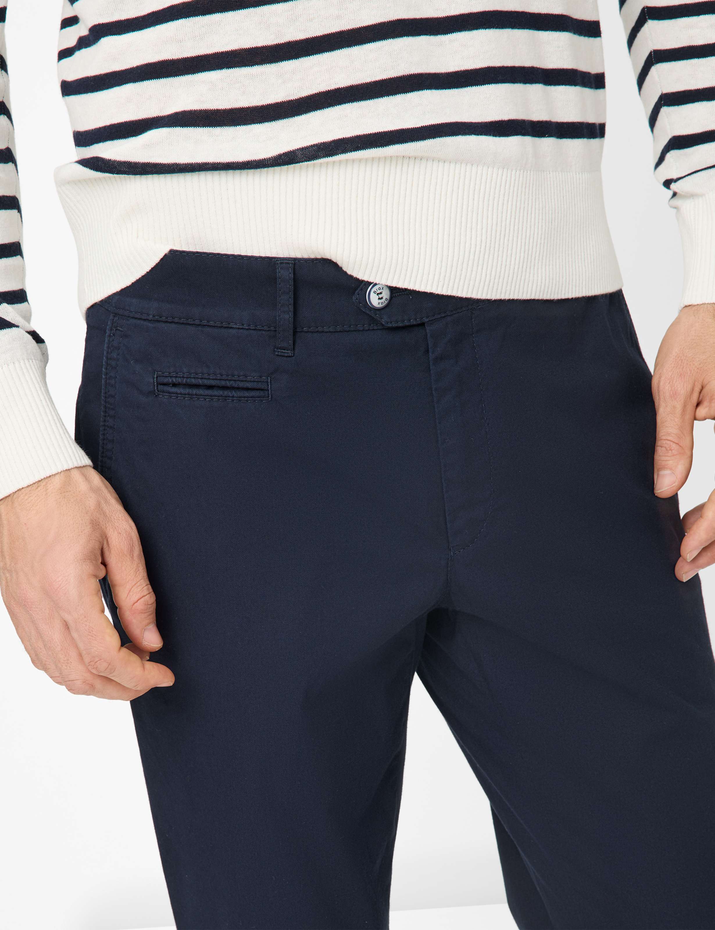 Homme Style EVEREST Bleu Foncé Regular Fit Détail 2