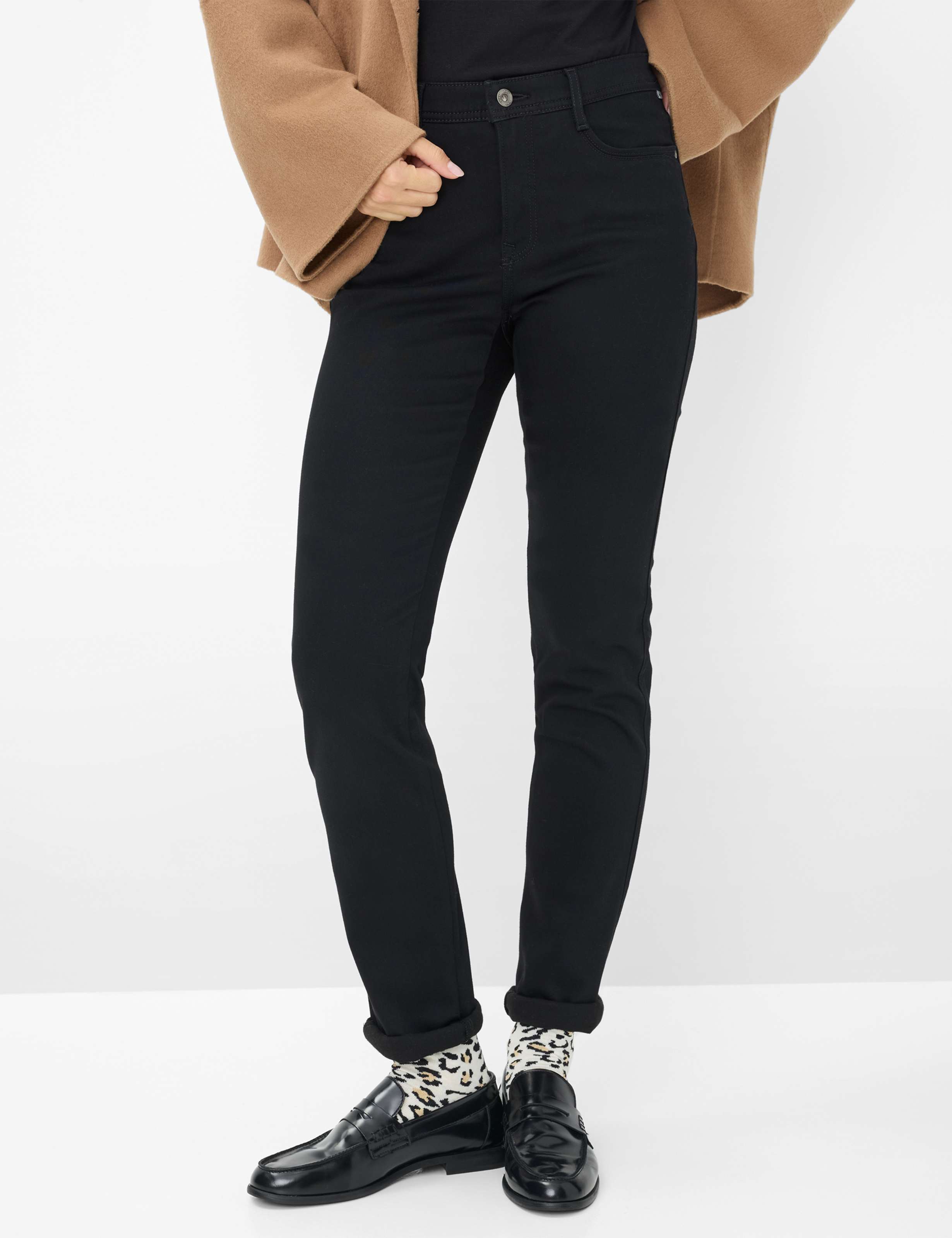 Thumbnail - Brax Damen Five-Pocket-Hose Style MARY CLEAN BLACK BLACK, denim schwarz, Gr. 38