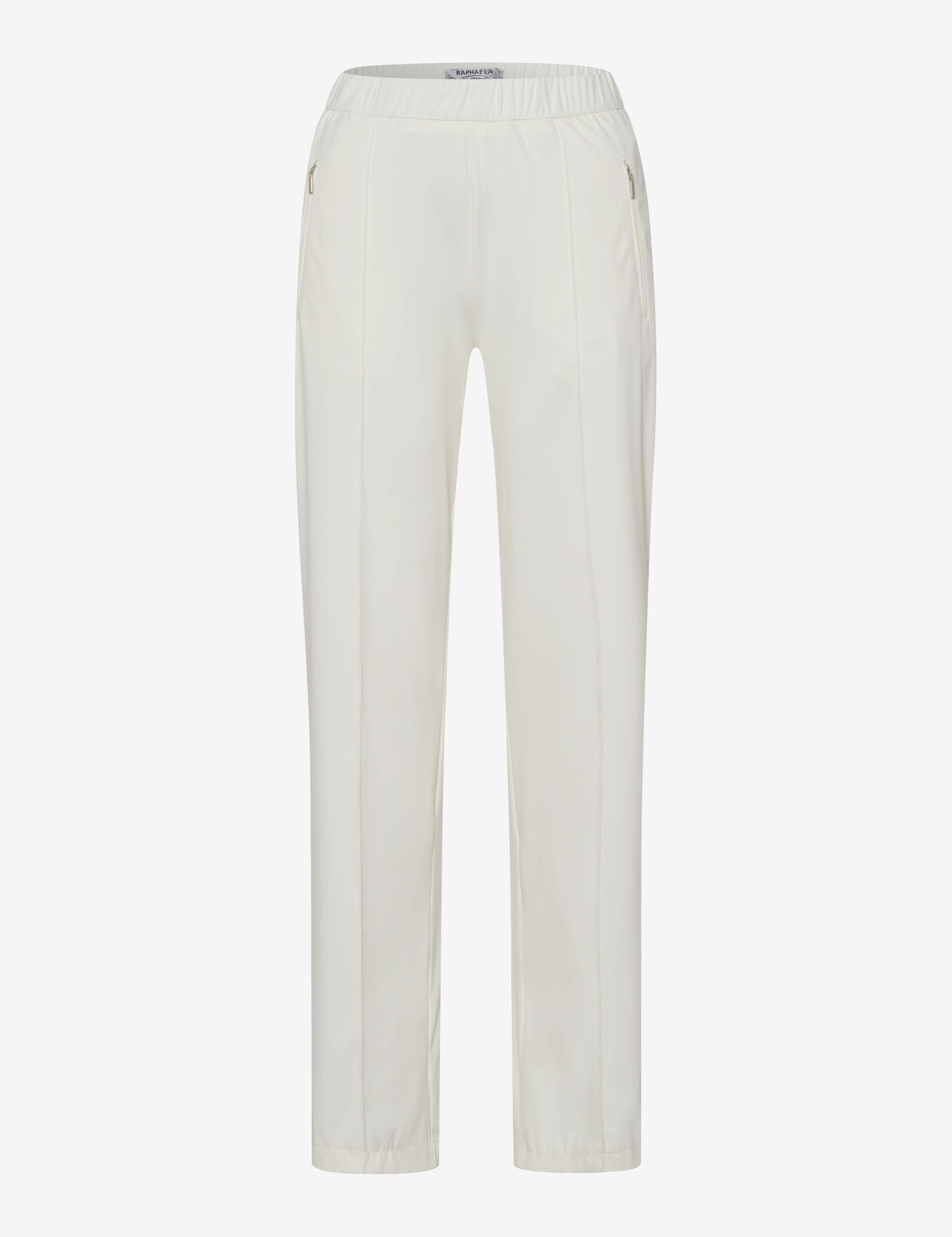 Damen Style PEGGY FLARED Cremeweiß Slim Fit Freisteller Front