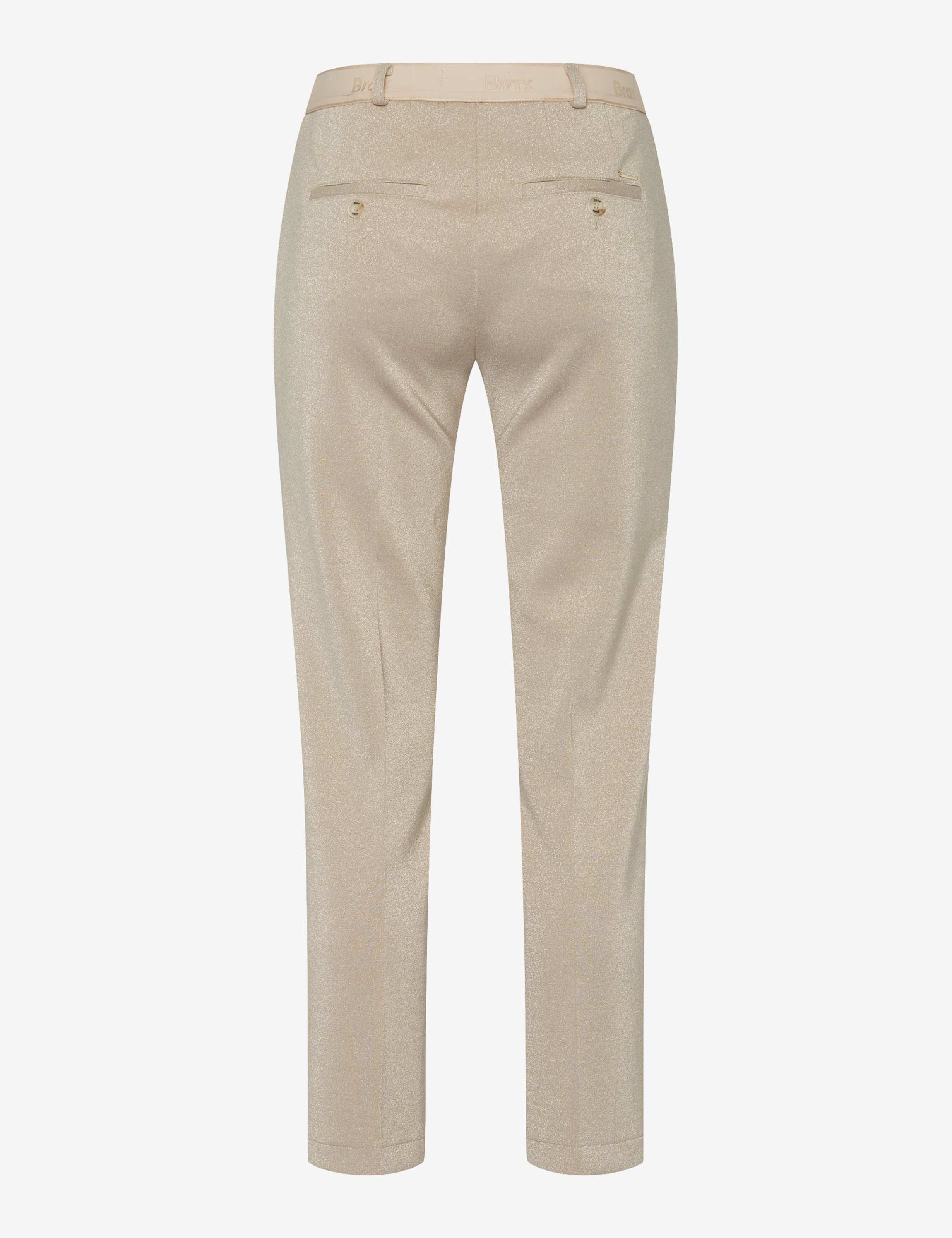 Women Style MARON S Beige Regular Fit Stand-alone rear view
