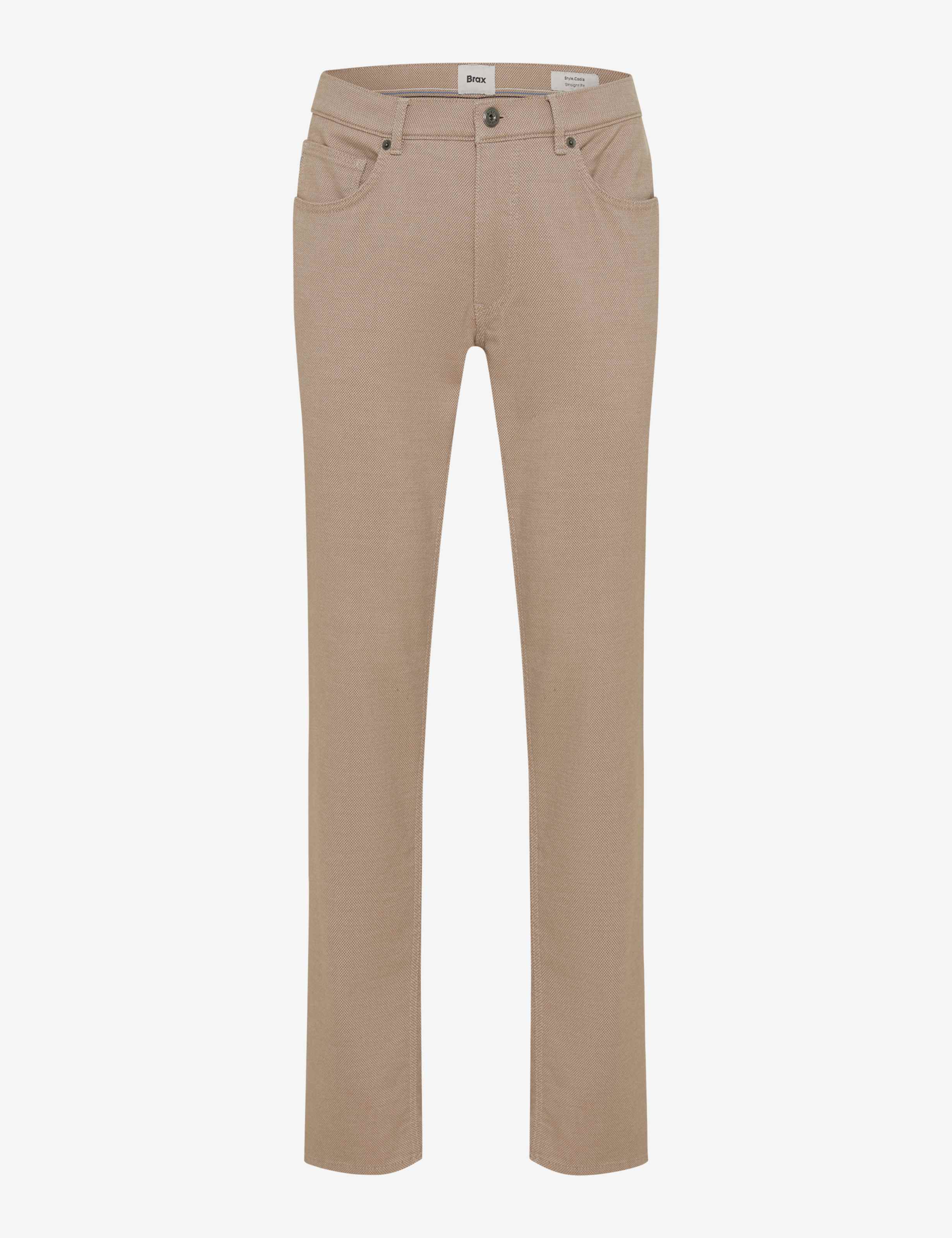 Brax Heren Jeans  Style CADIZ CANVAS, beige, maat 33/32