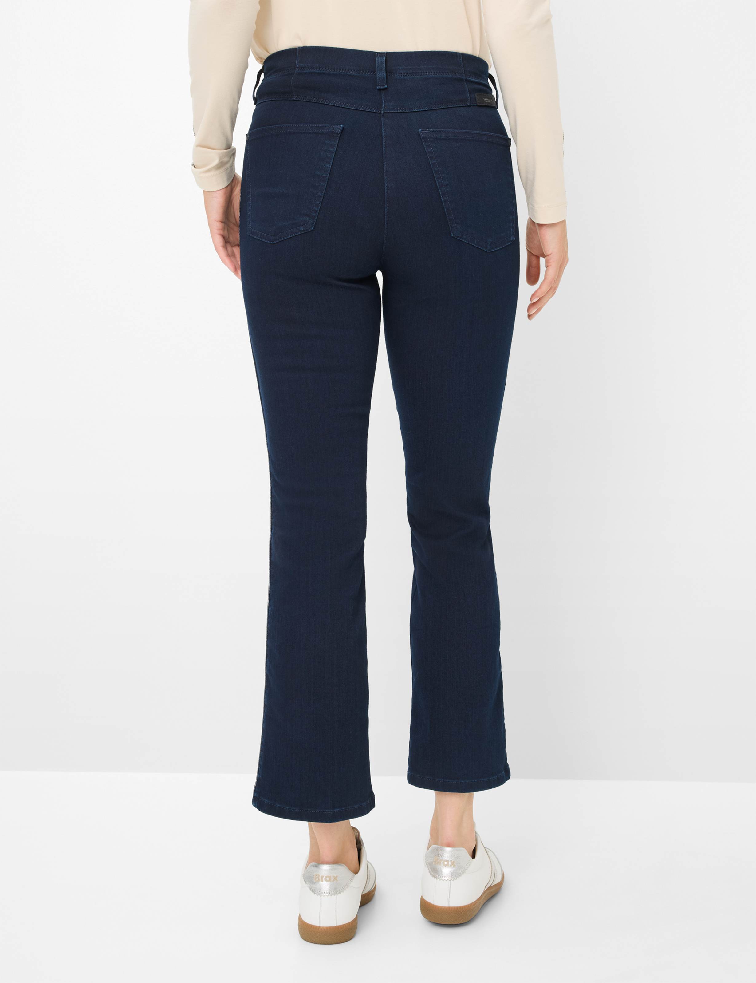 Thumbnail - Raphaela by Brax Damen Five-Pocket-Hose Style LAURA KICK DARK BLUE, denim dunkelblau, Gr. 40K