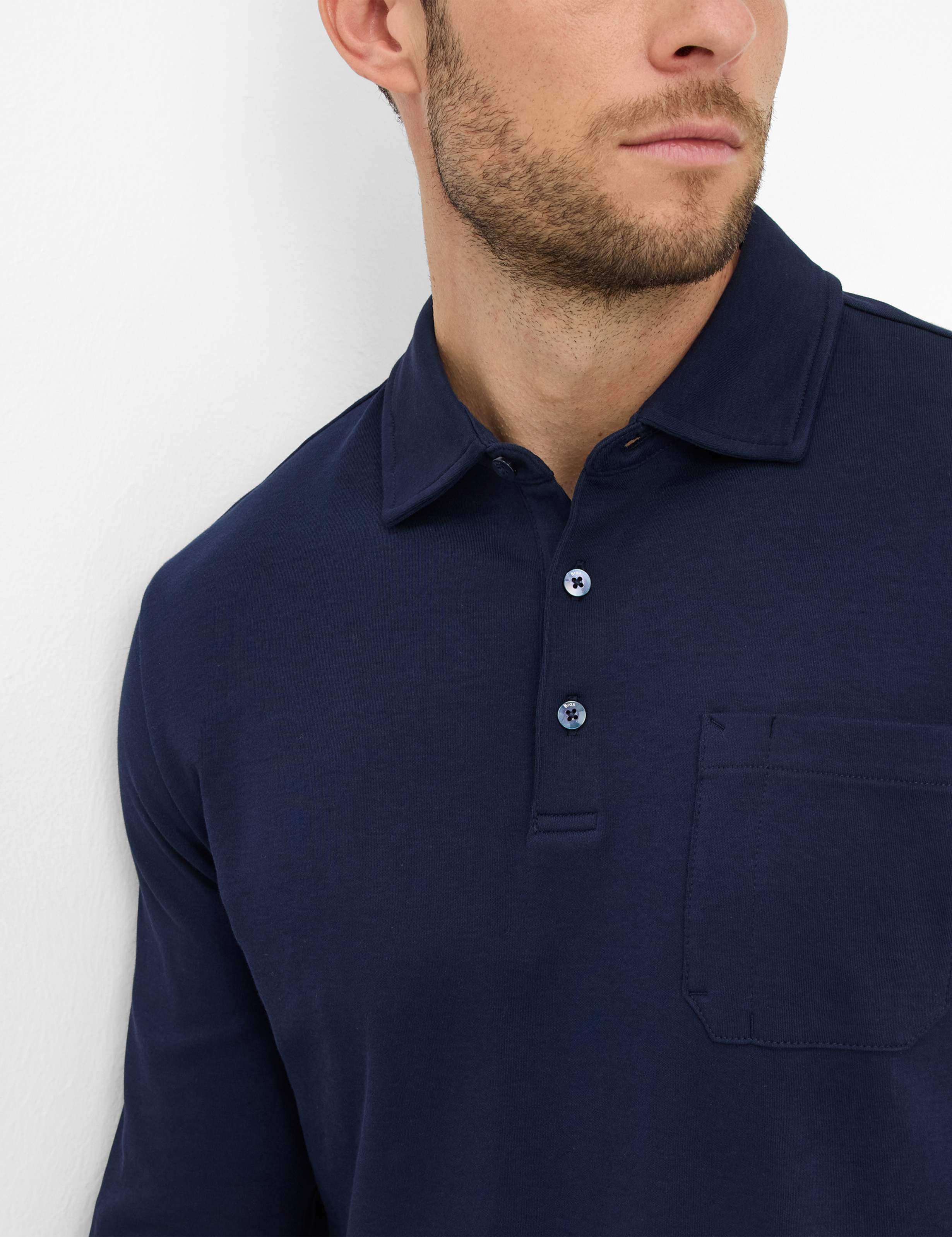 Herren Style PIRLO Dunkelblau  Detail 2