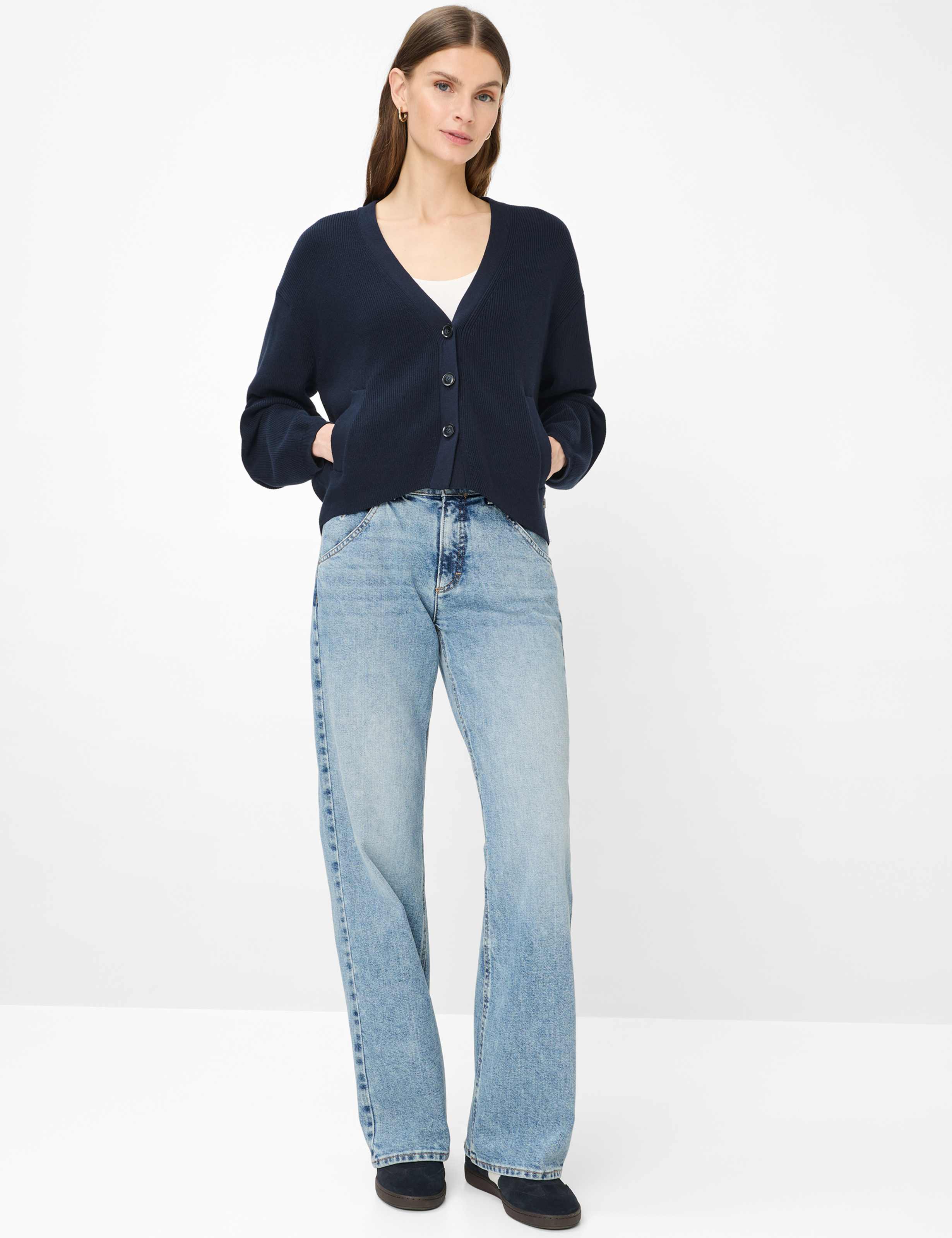 Damen Style ANIQUE Dunkelblau  Model Outfit