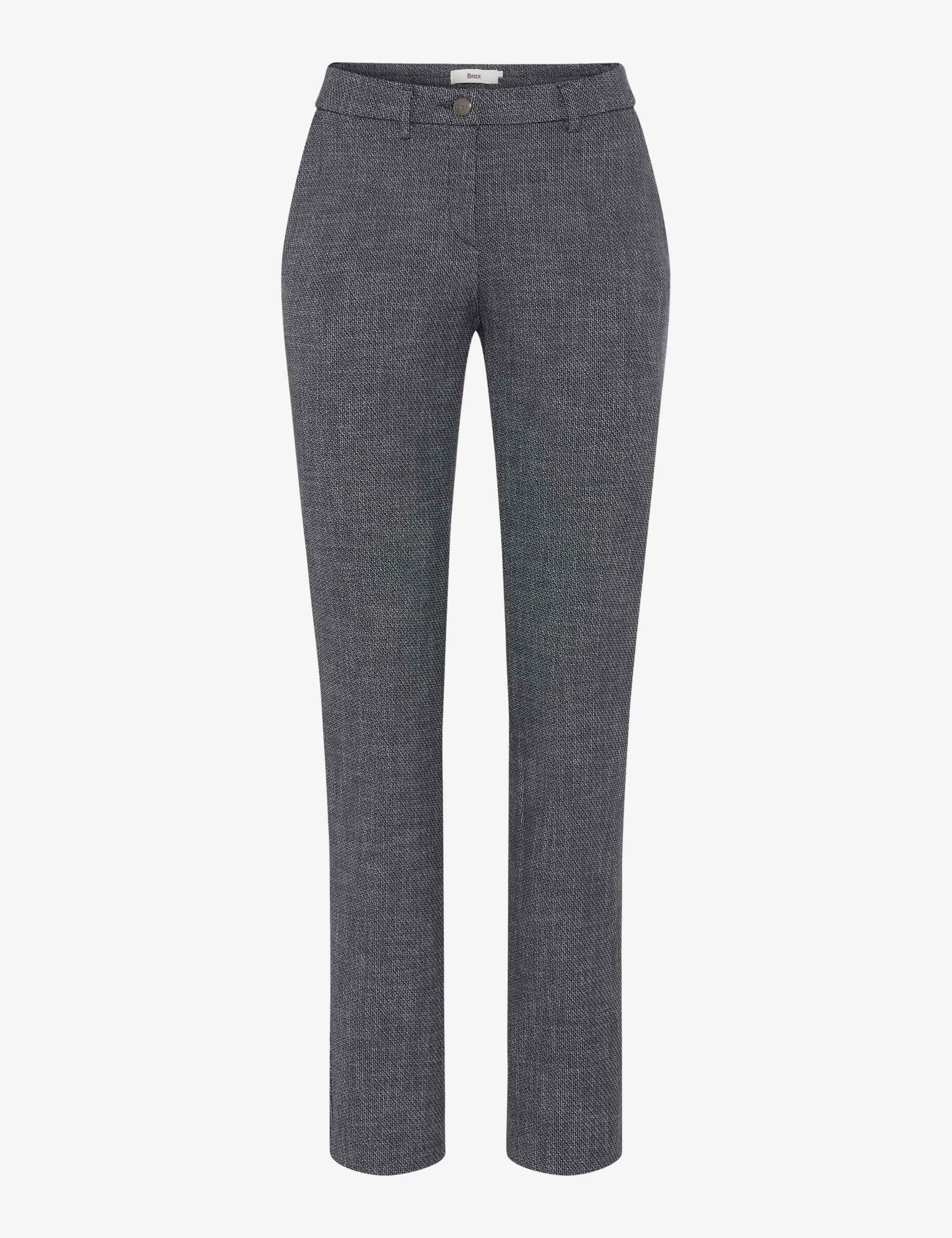 Femme Style MARON S Bleu Foncé Regular Fit Détourage avant