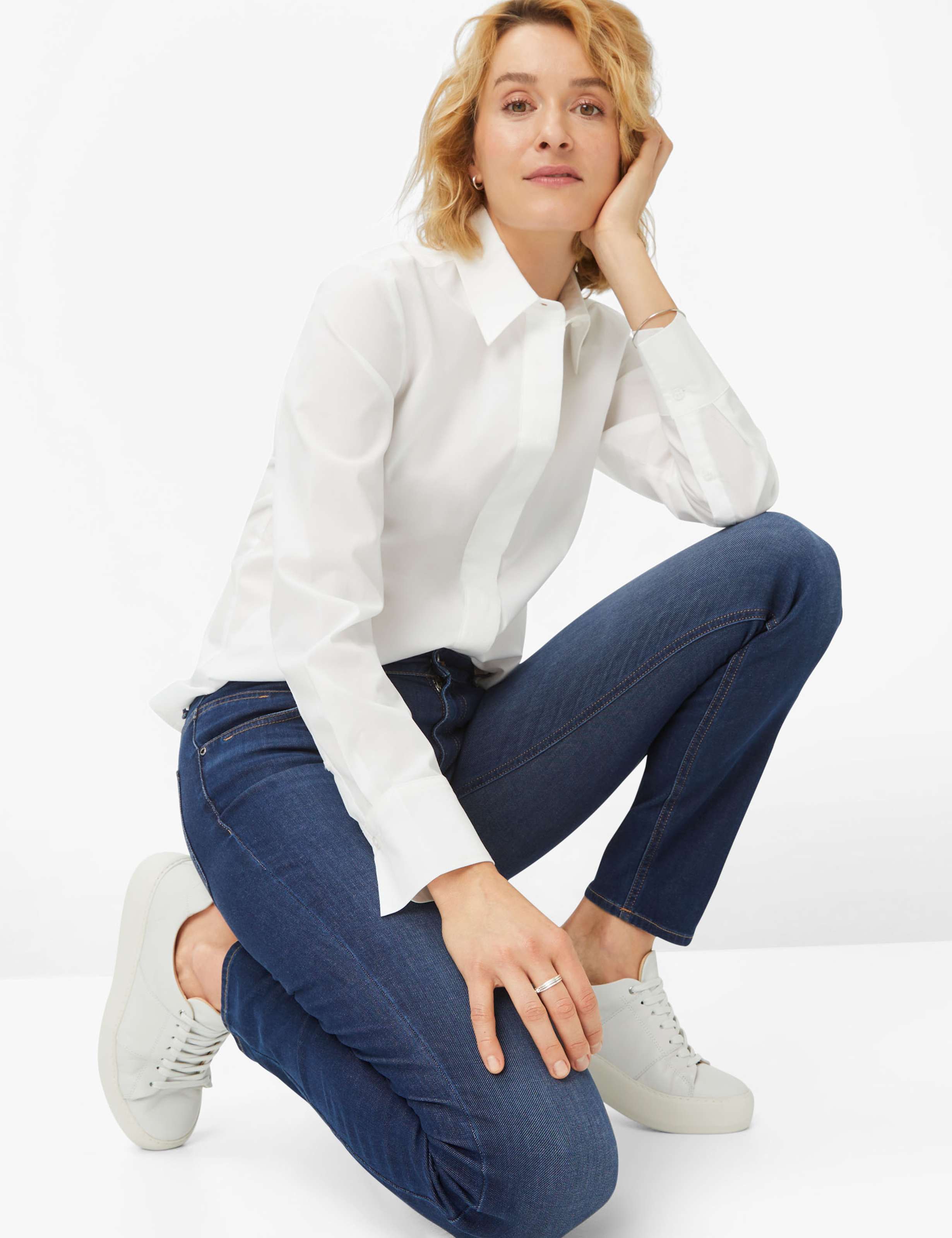 Damen Style SHAKIRA Denim Blau Slim Fit Detail 1