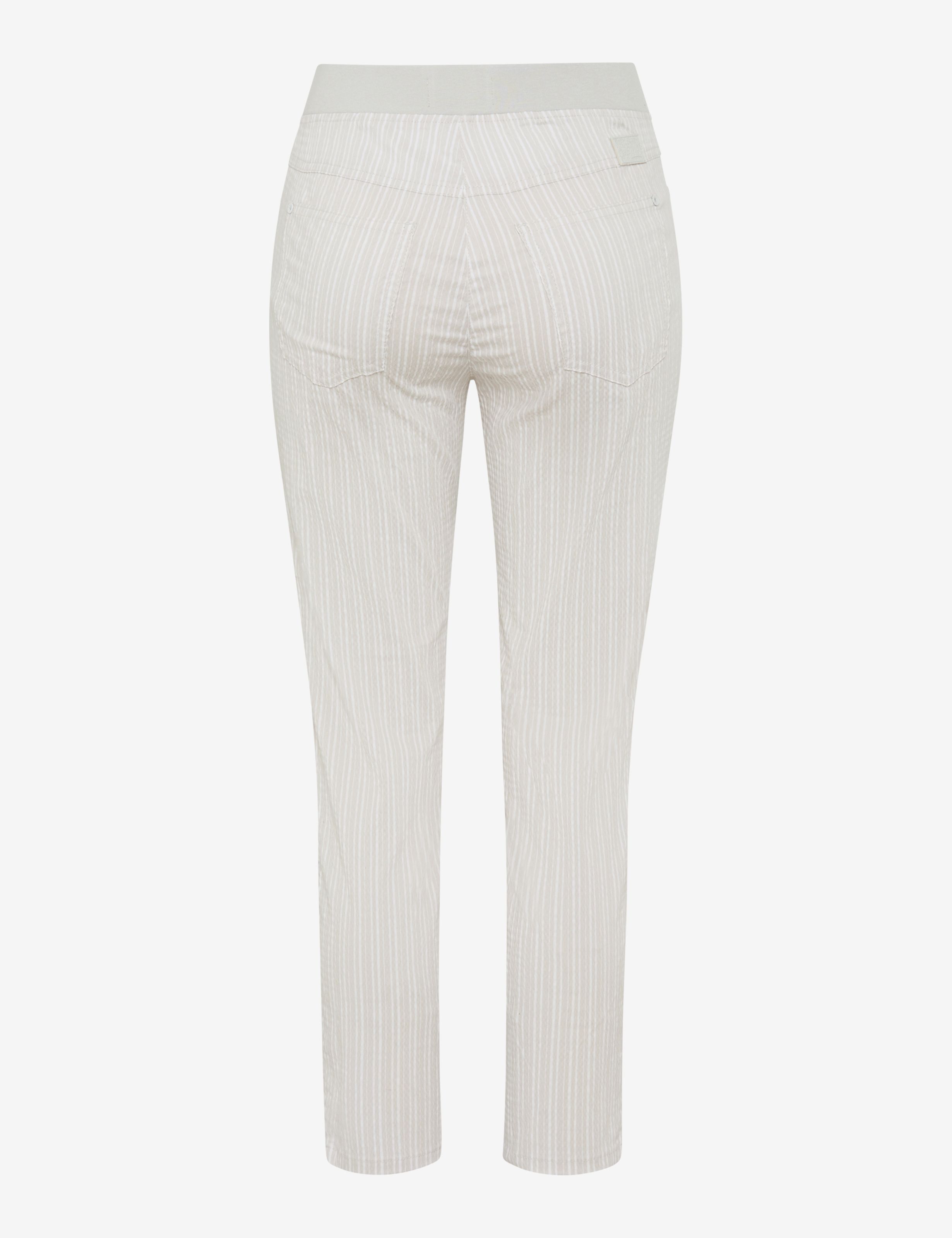 Damen Style PAMINA 6/8 Dunkelgrau Slim Fit Freisteller Rueck