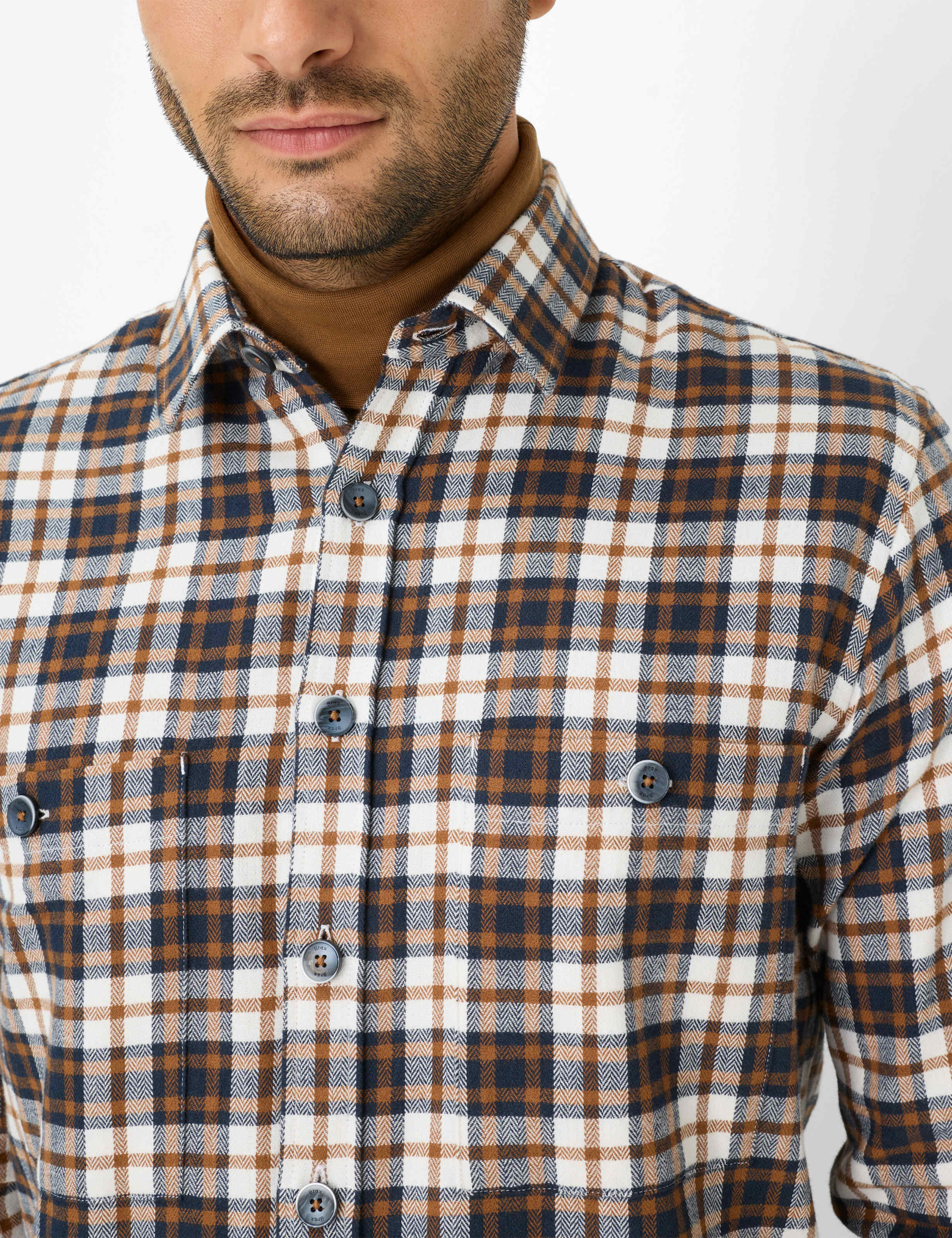 Herren Style KAY Braun  Detail 2