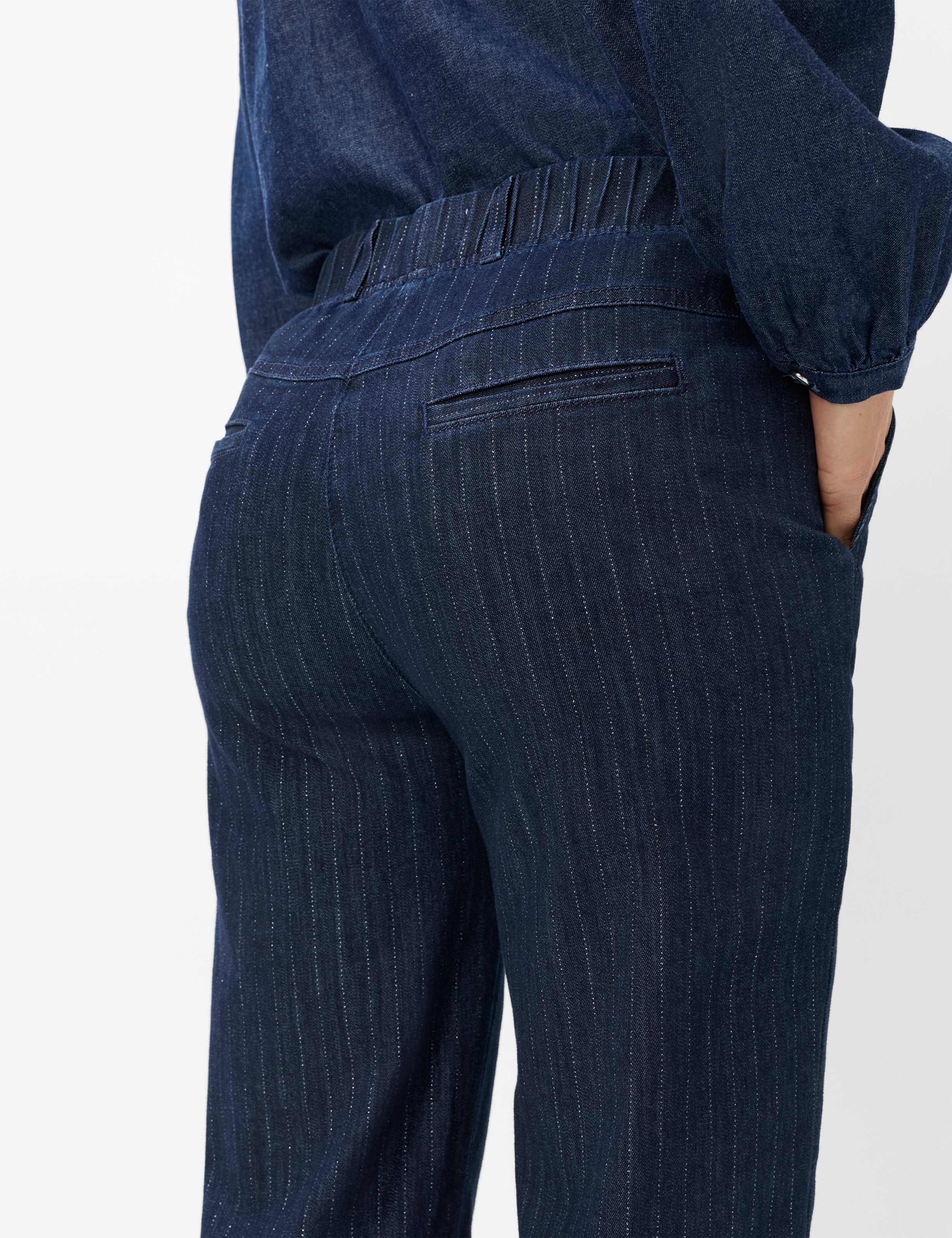 Tinten blauw, Dames, Style PAM FLARED, DETAIL_TWO_ISHOP
