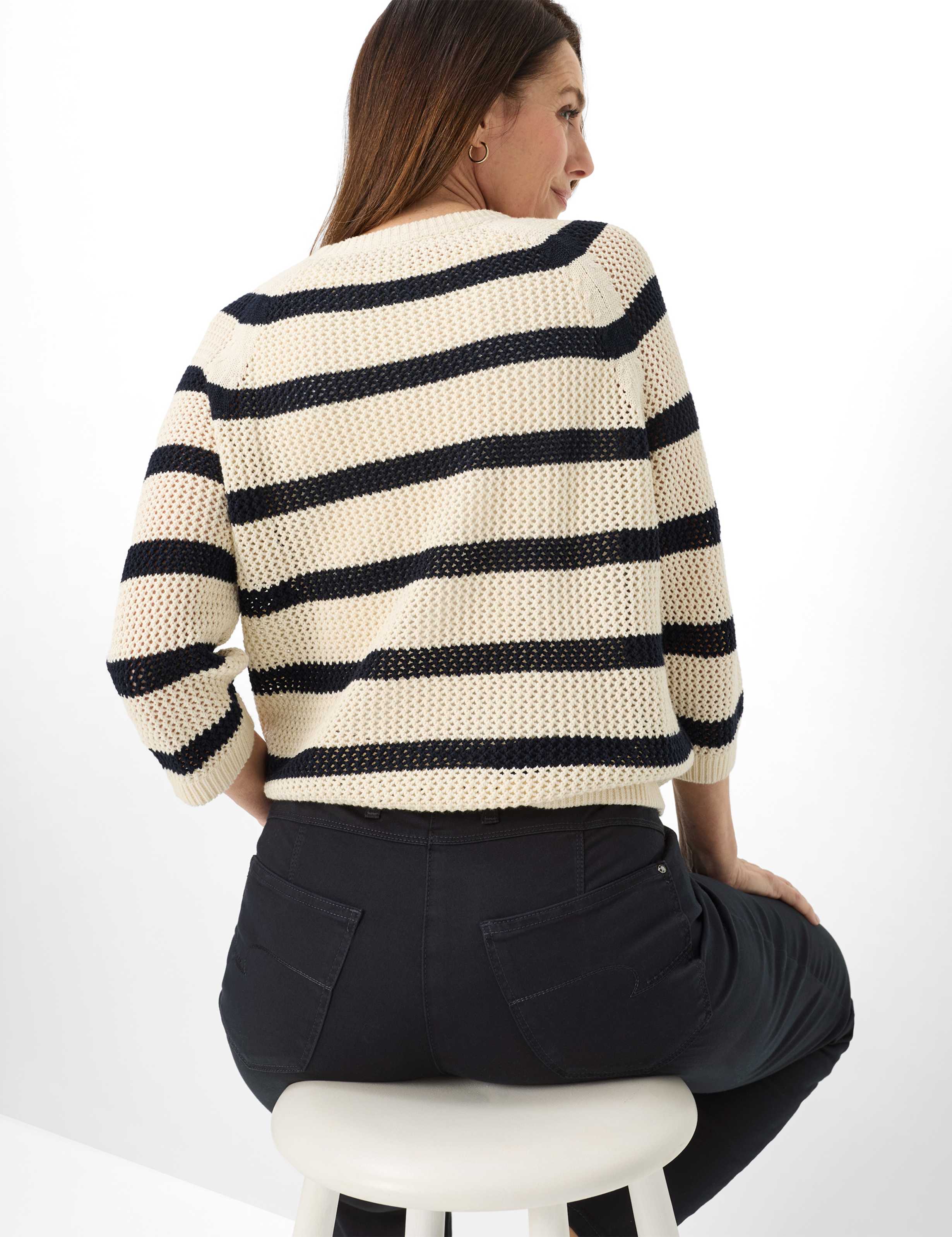 Damen Style CAREN NEW Dunkelblau Comfort Plus Fit Detail 1