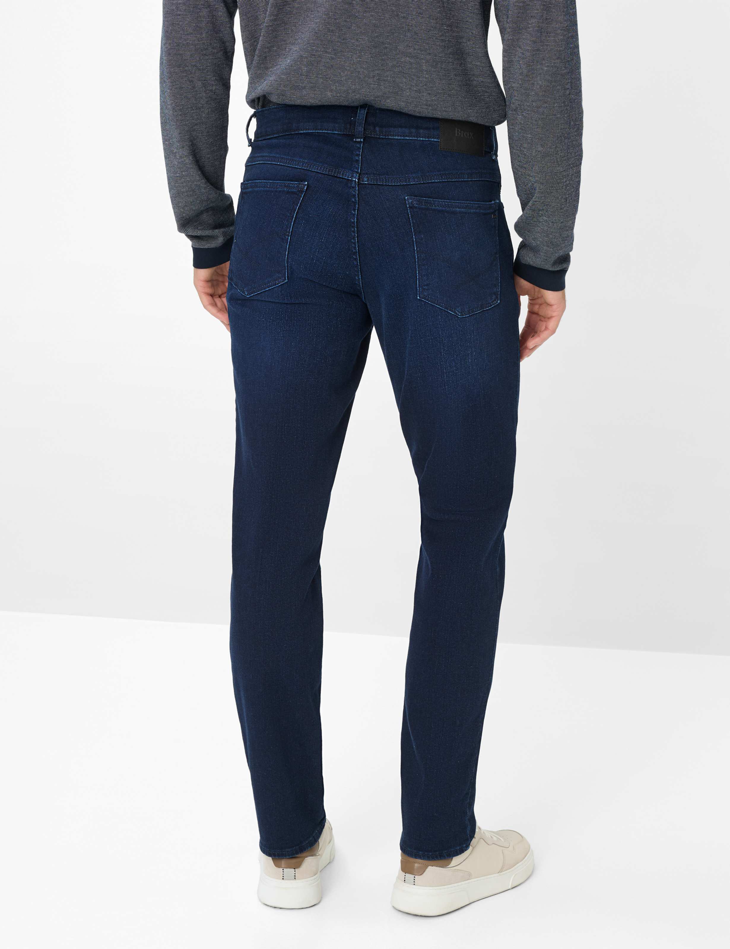 Thumbnail - Brax Herren Five-Pocket-Hose Style COOPER, denim dunkelblau, Gr. 42/32