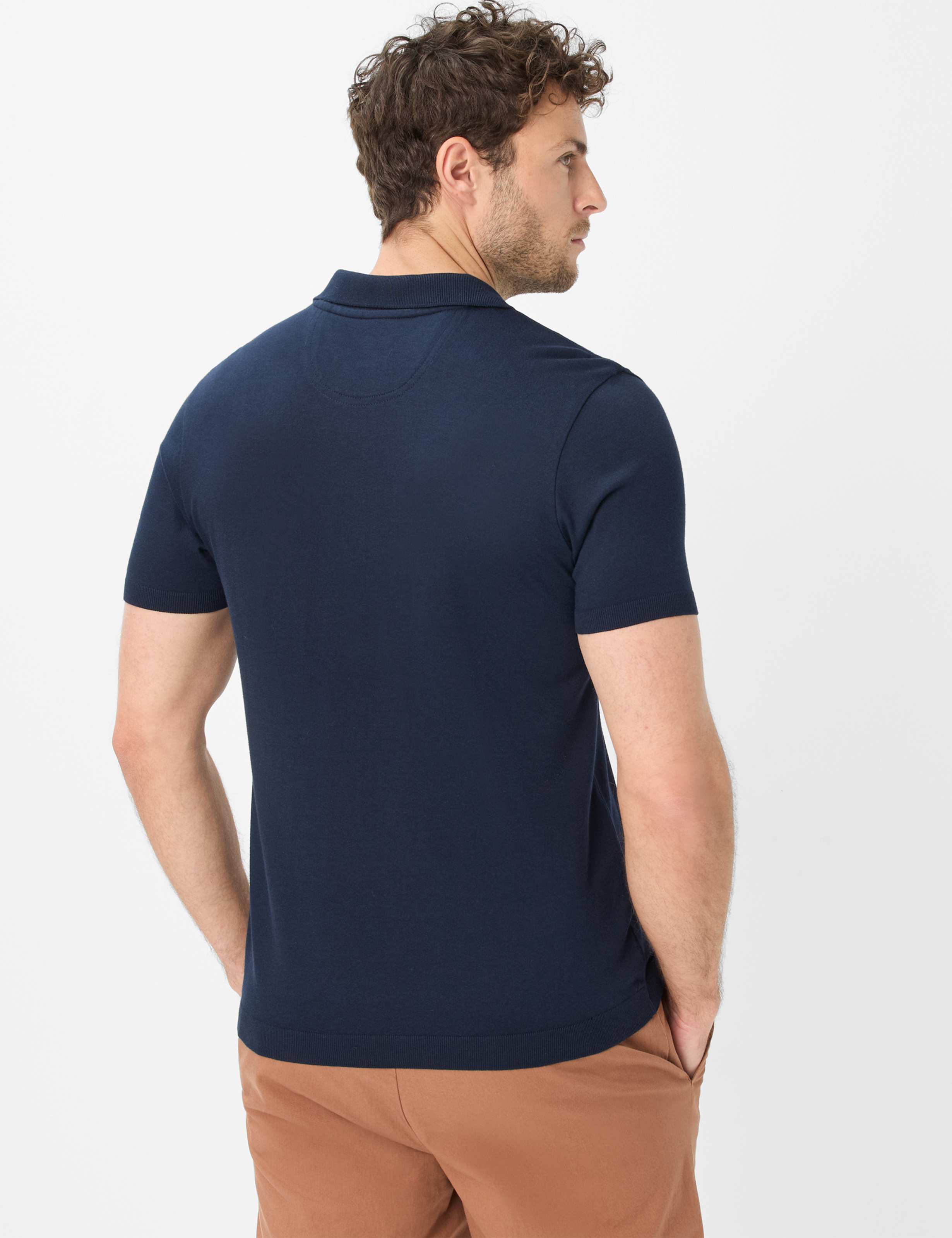Herren Style PARVIS Dunkelblau  Model Rueck