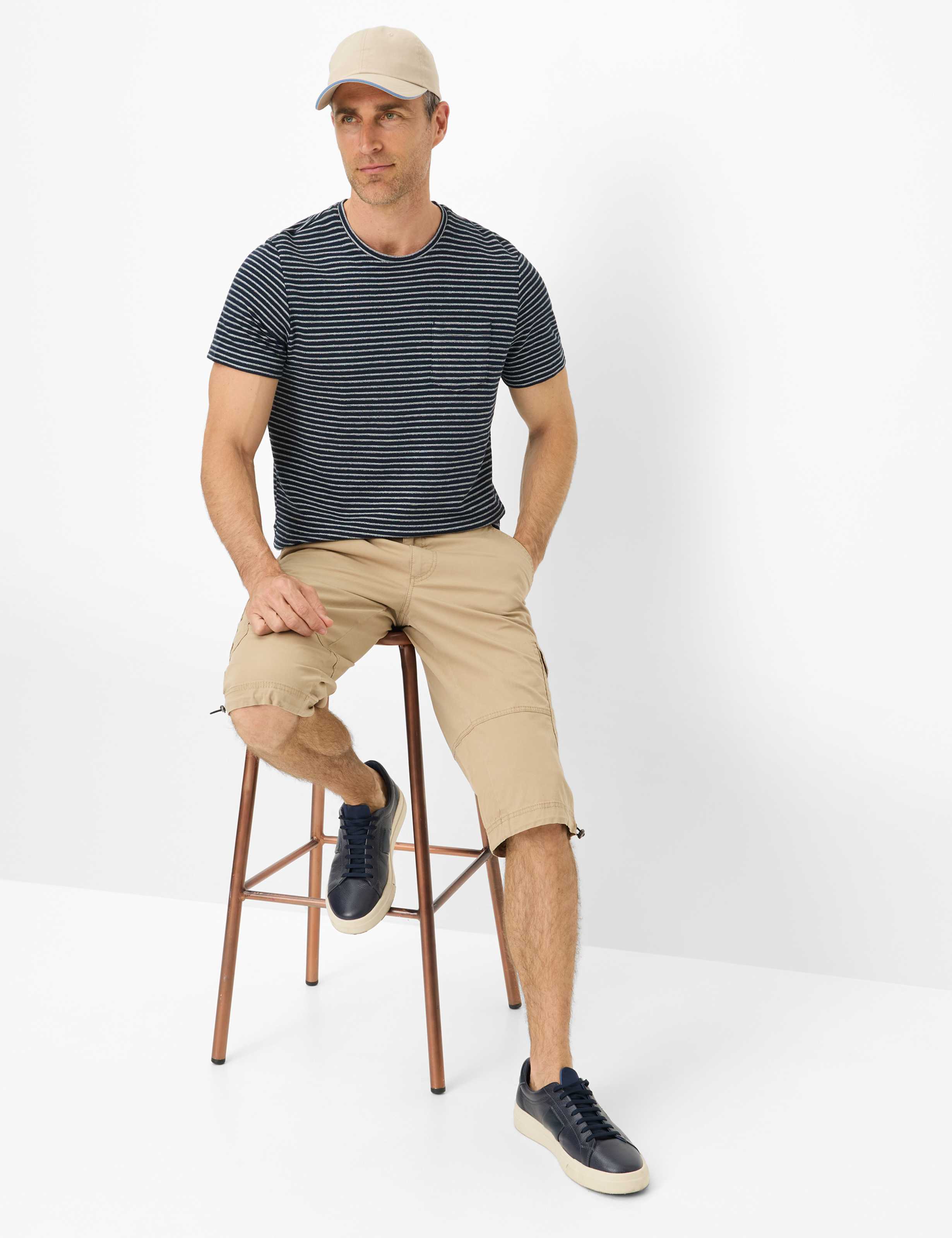 Herren Style BILL Hellbeige Regular Fit Detail 1