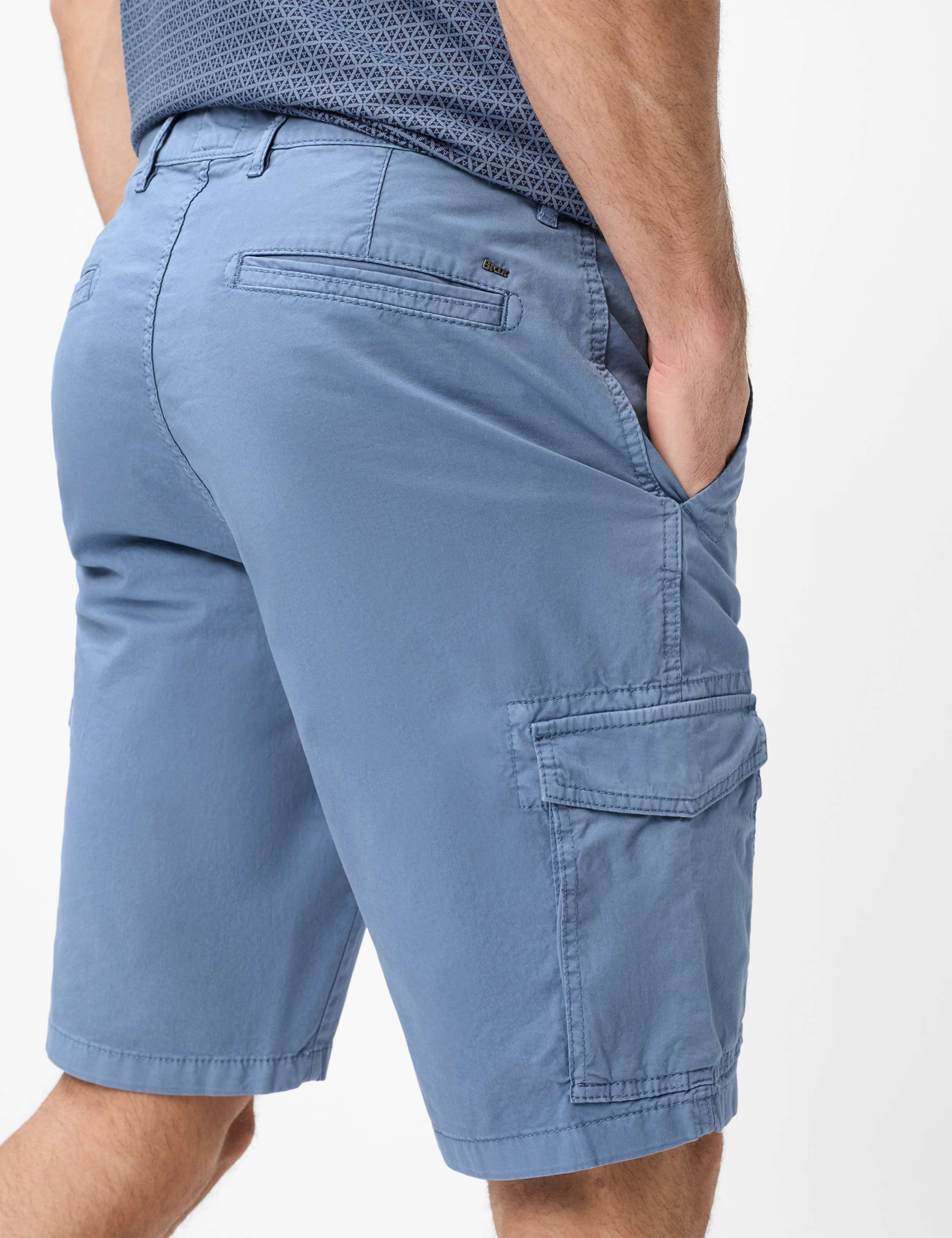 Heren Style BRAZIL Blauw Regular Fit Detail 2