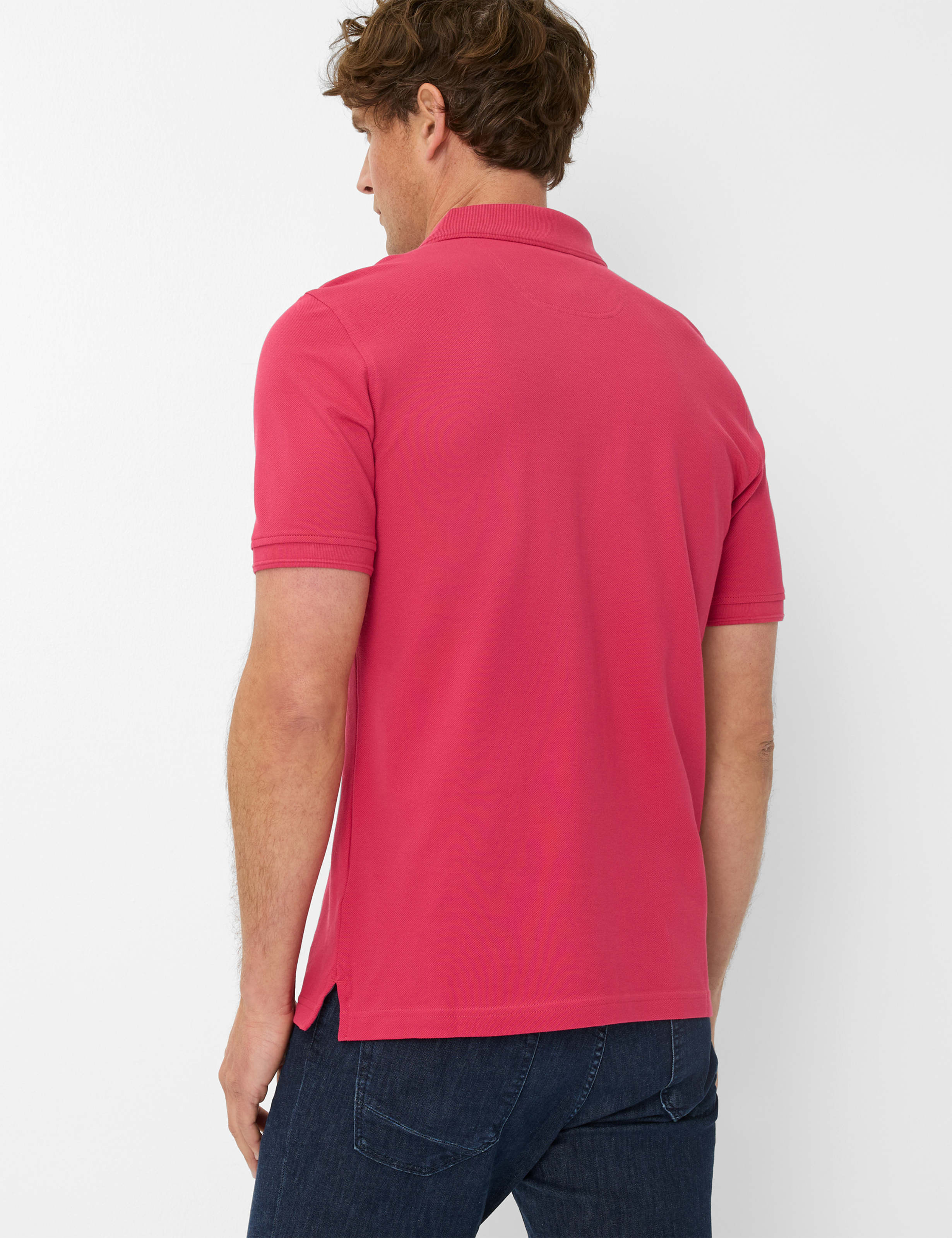 Men Style PETE Light Red  Model back