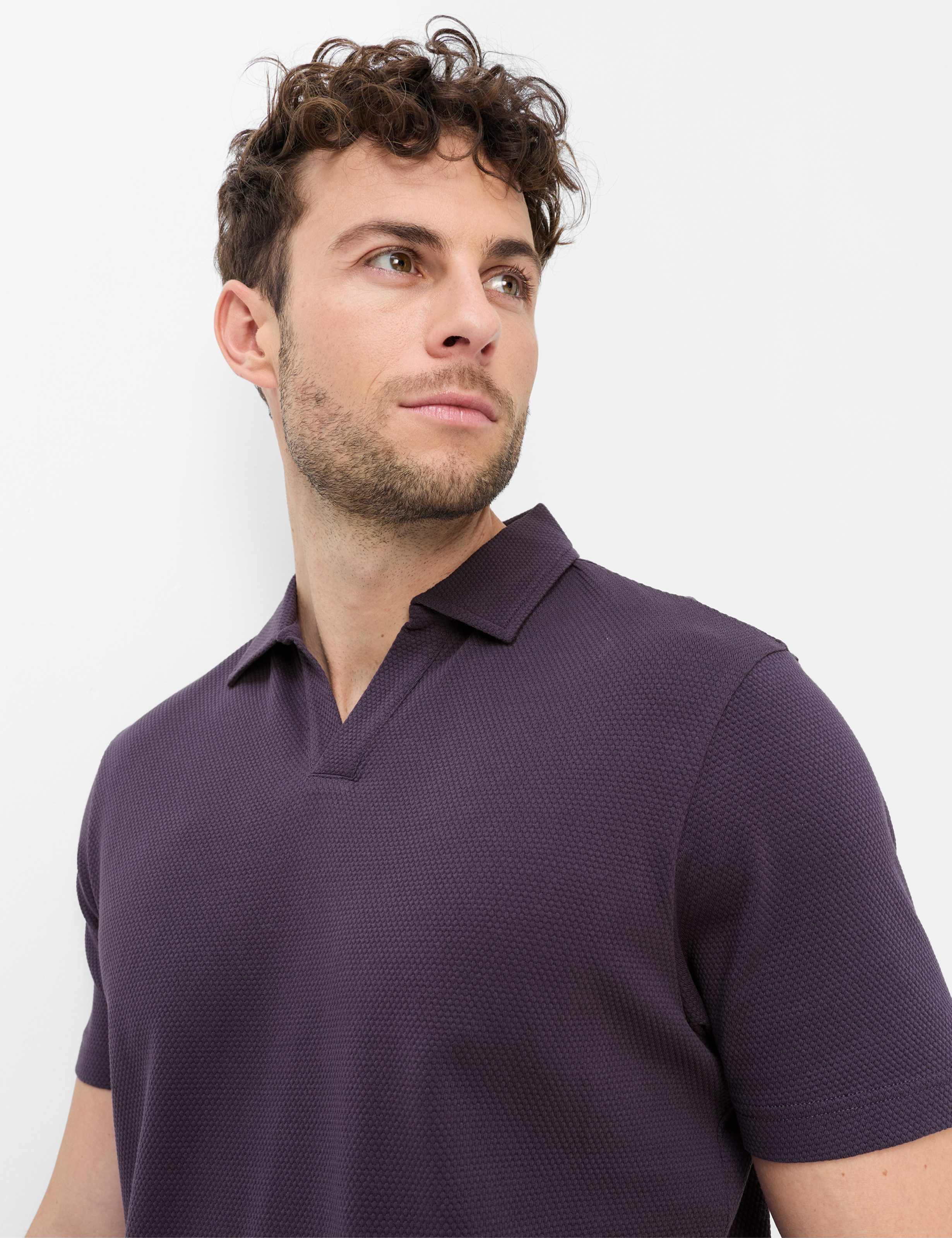 Homme Style PRINCETON Violette Foncé  Détail 2