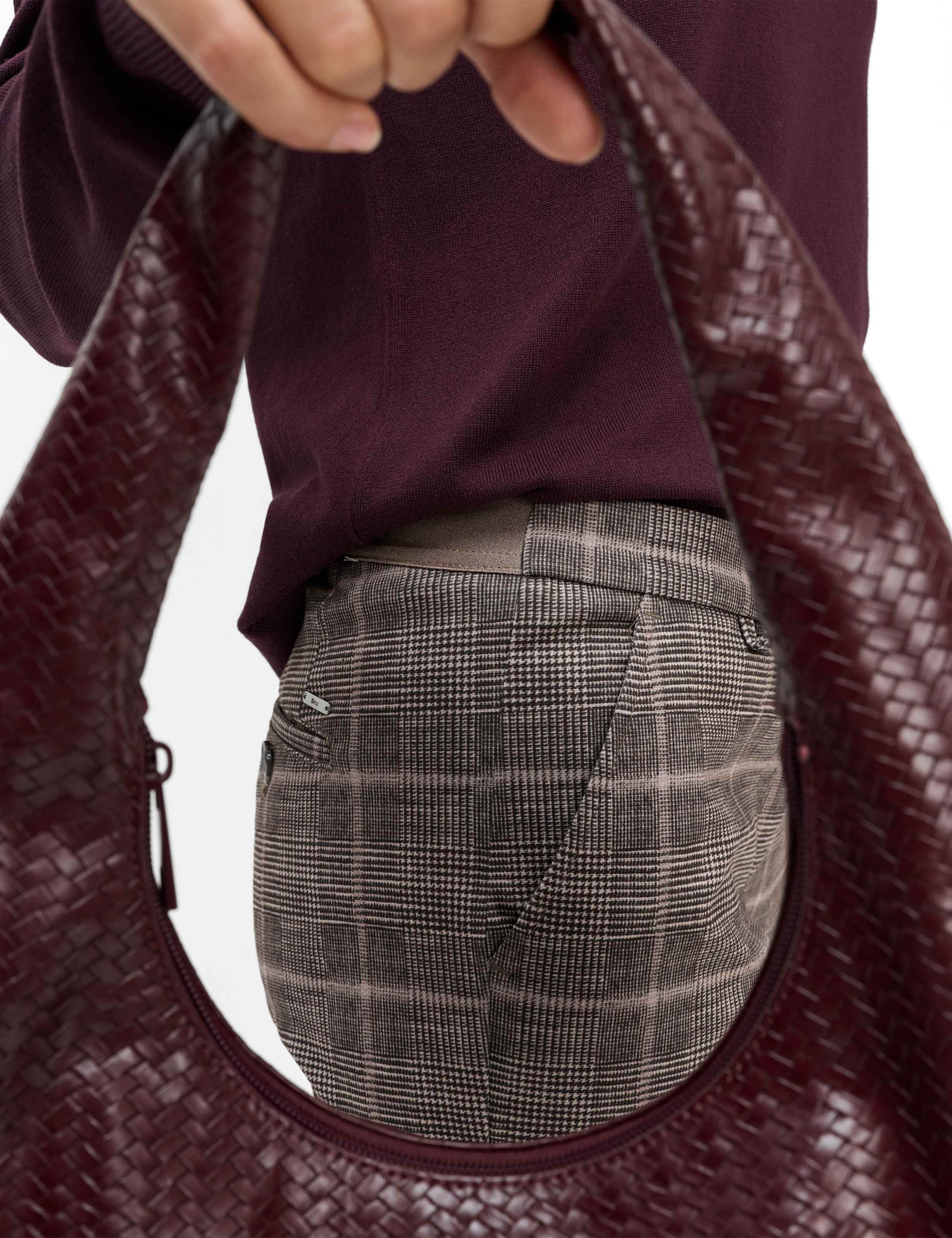 Women Style MARON S Brown Regular Fit Detail 1