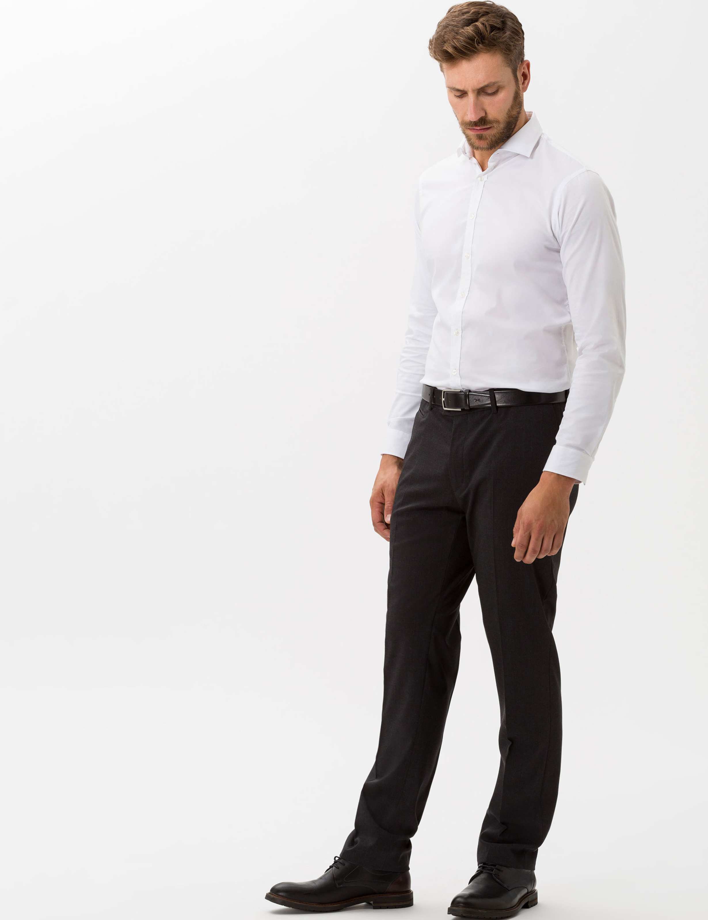 Herren Style ENRICO Grau Regular Fit Model Outfit