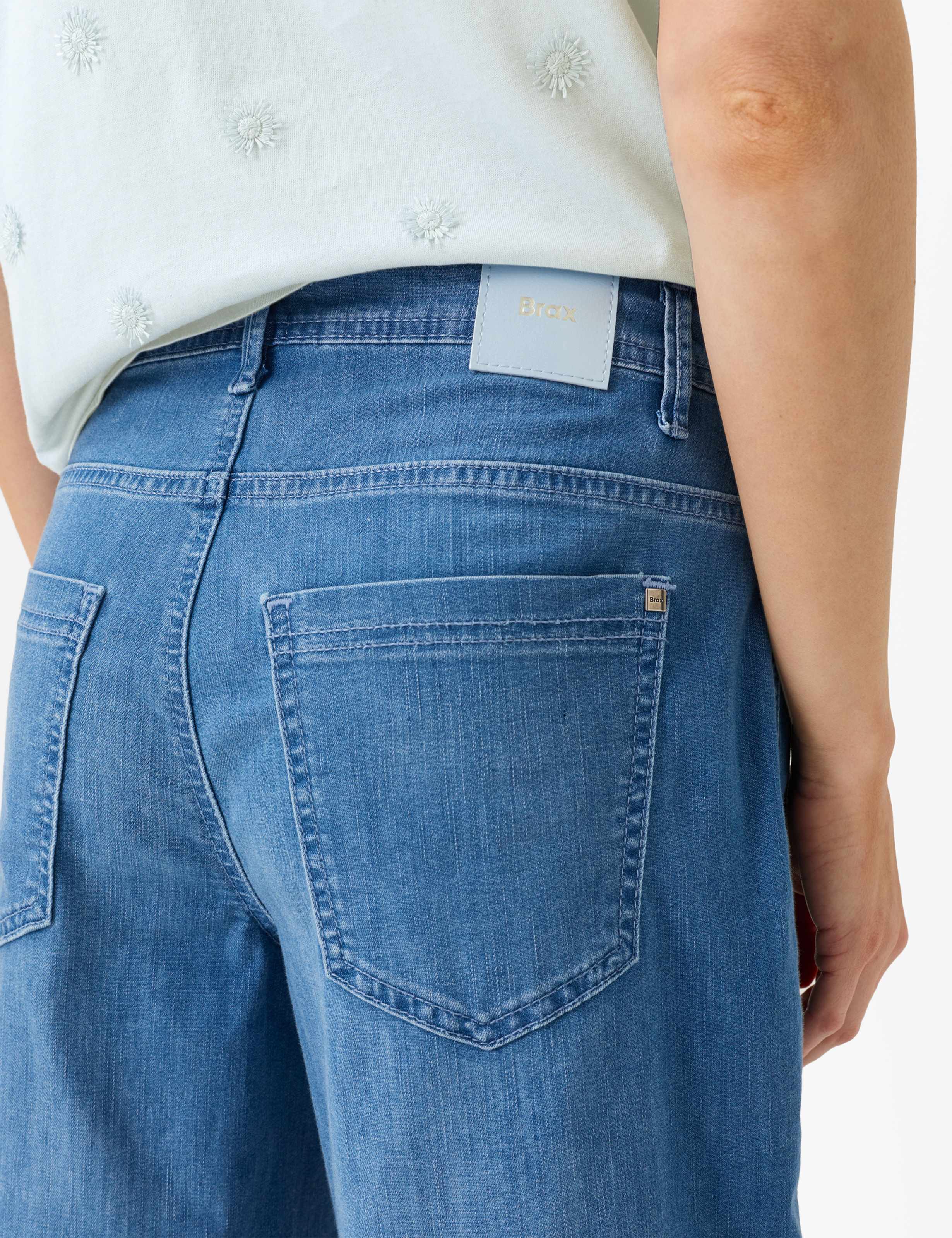 Femme Style MAINE B Denim Bleu Tapered Fit Détail 2