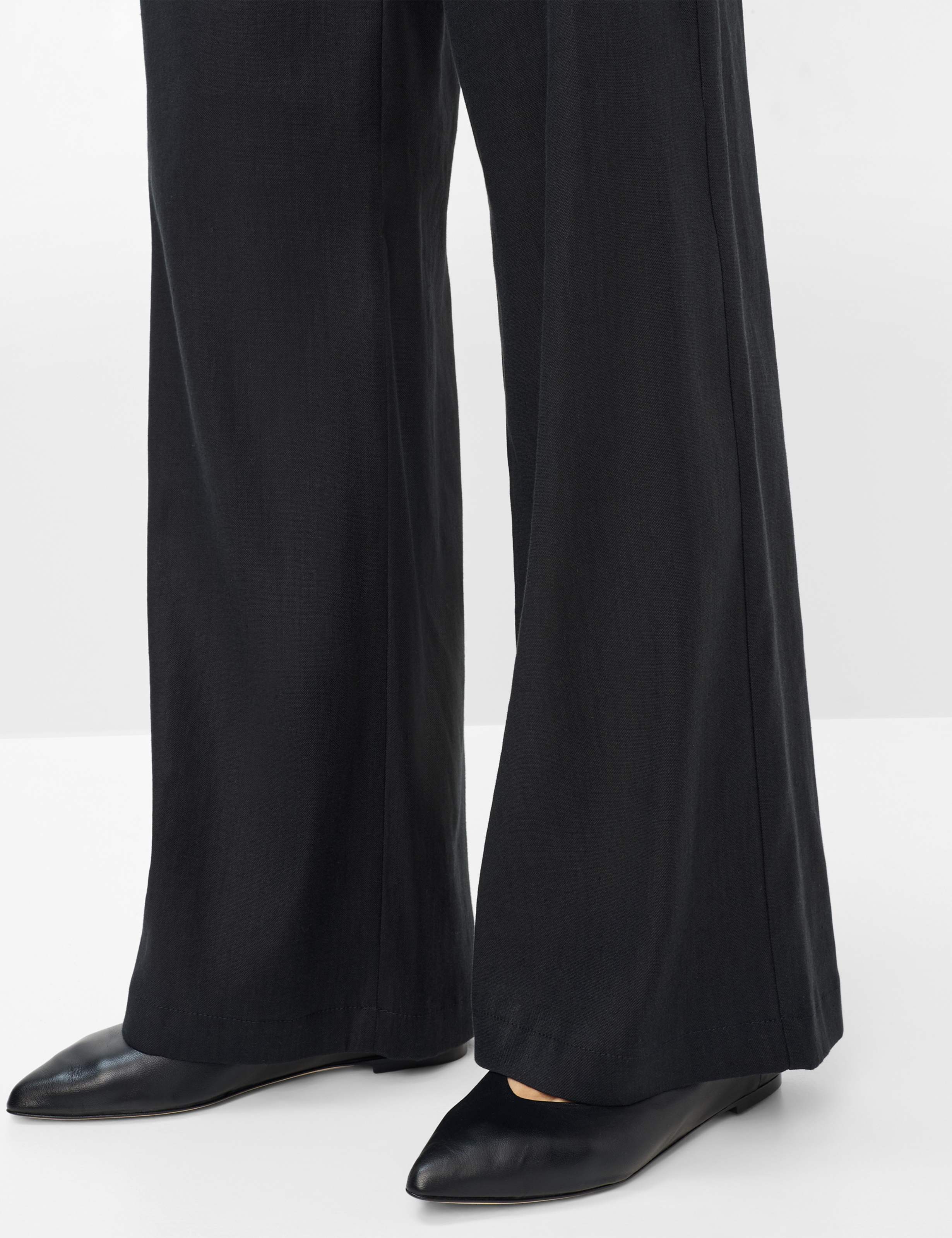 Women Style MAINE Black Wide Leg Detail 2