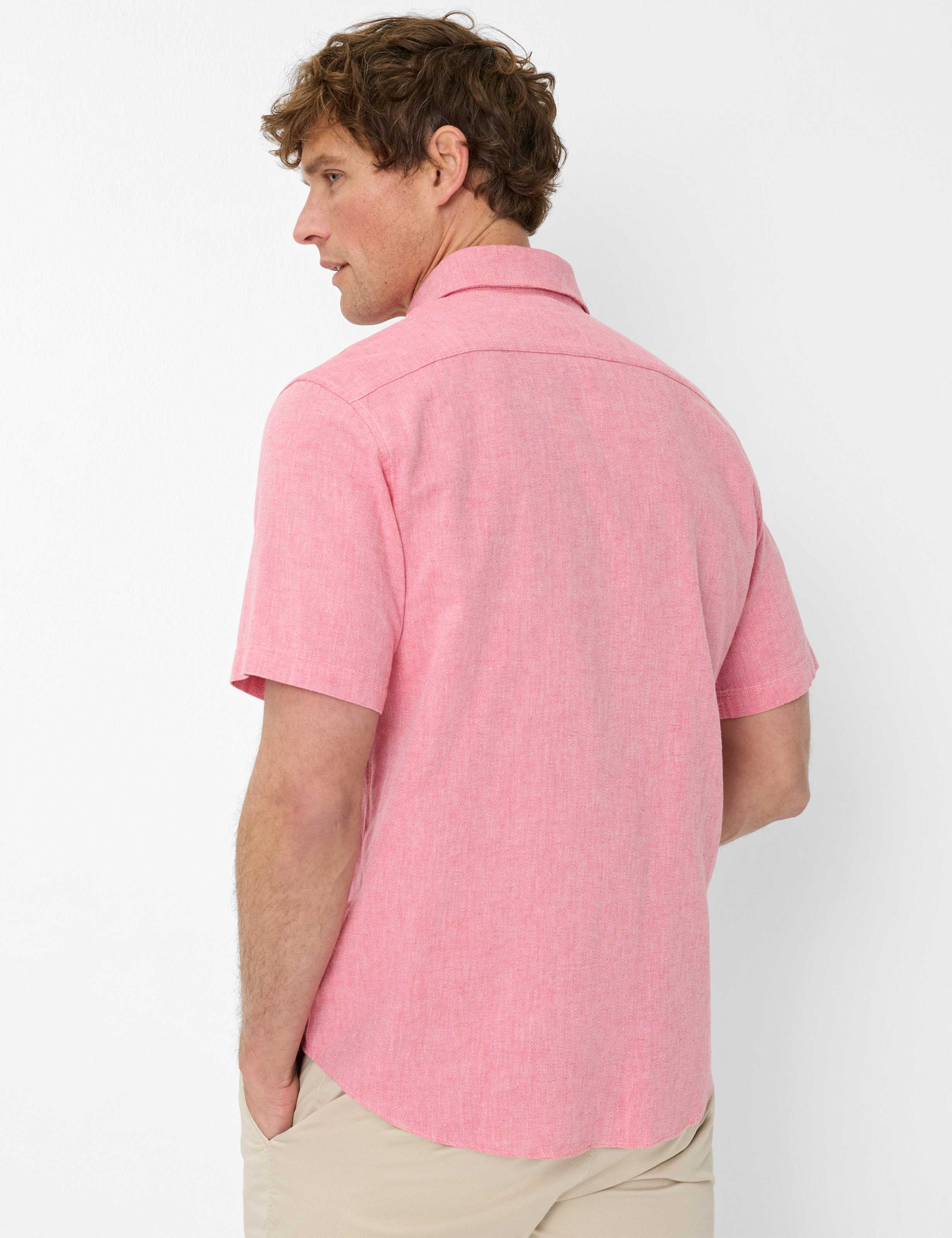 Herren Style DAN Hellrot  Model Rueck