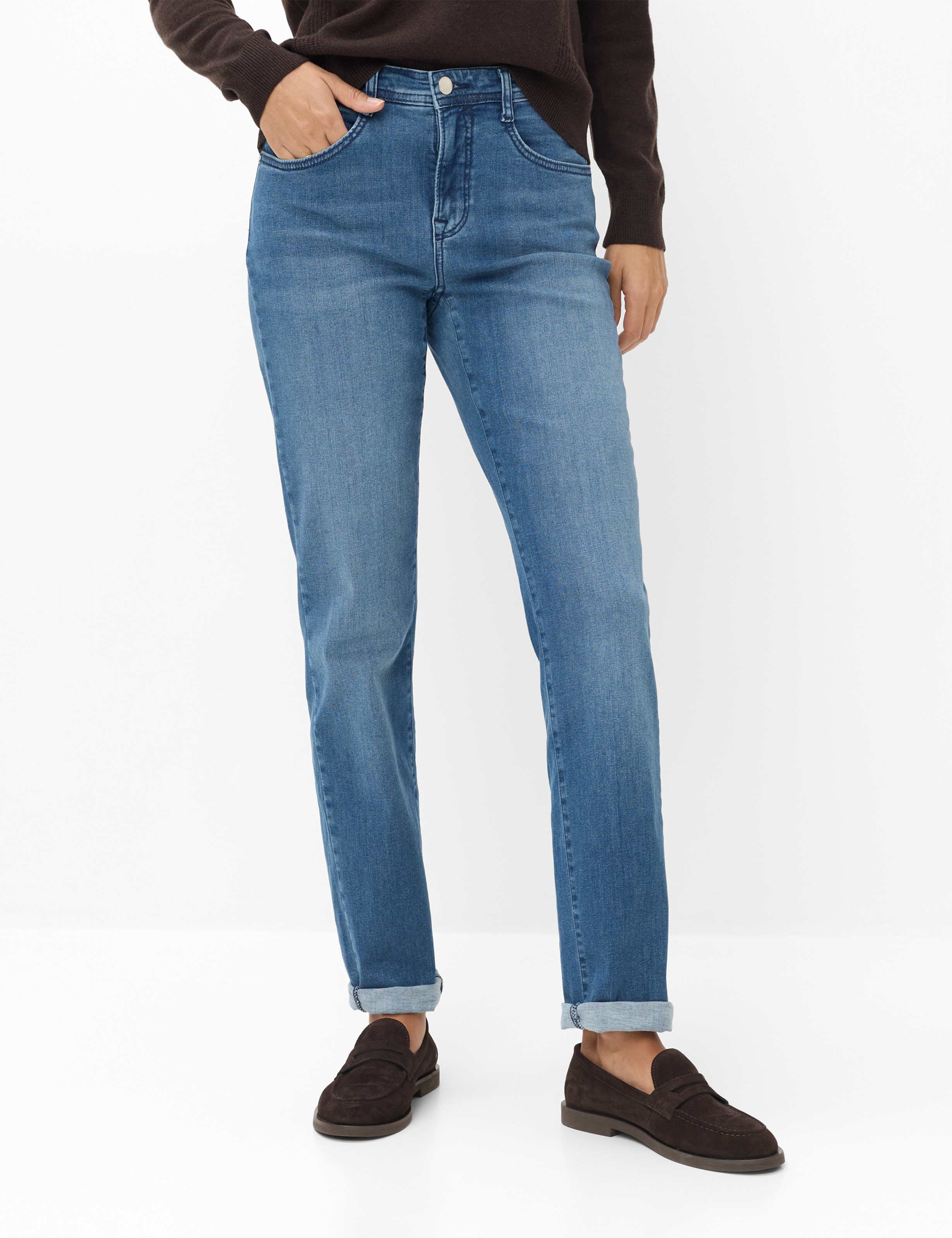 Tons bleus, Femme, Style CAROLA, MODEL_FRONT_ISHOP