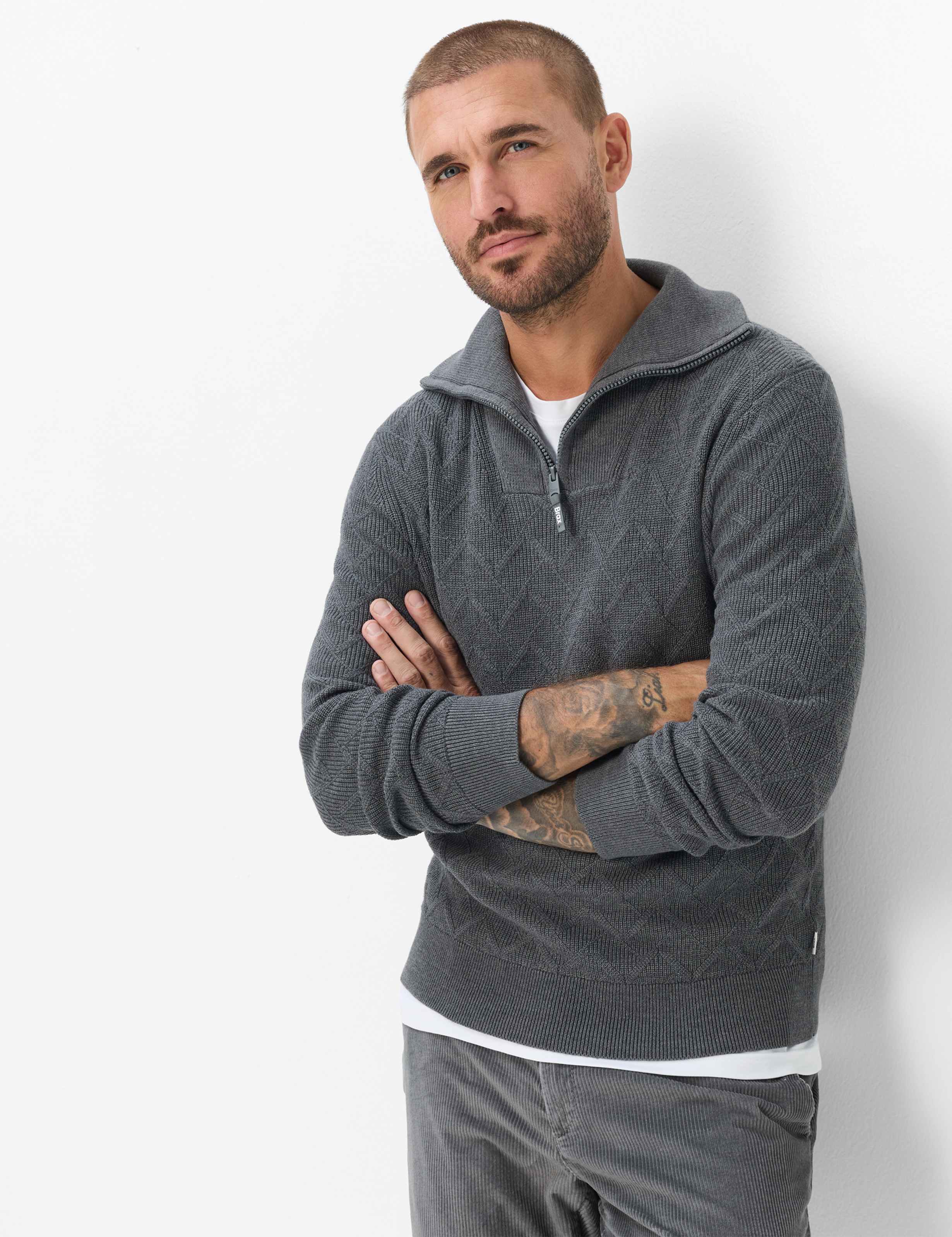 Grautöne, Herren, Style SÖREN, MODEL_FRONT_ISHOP