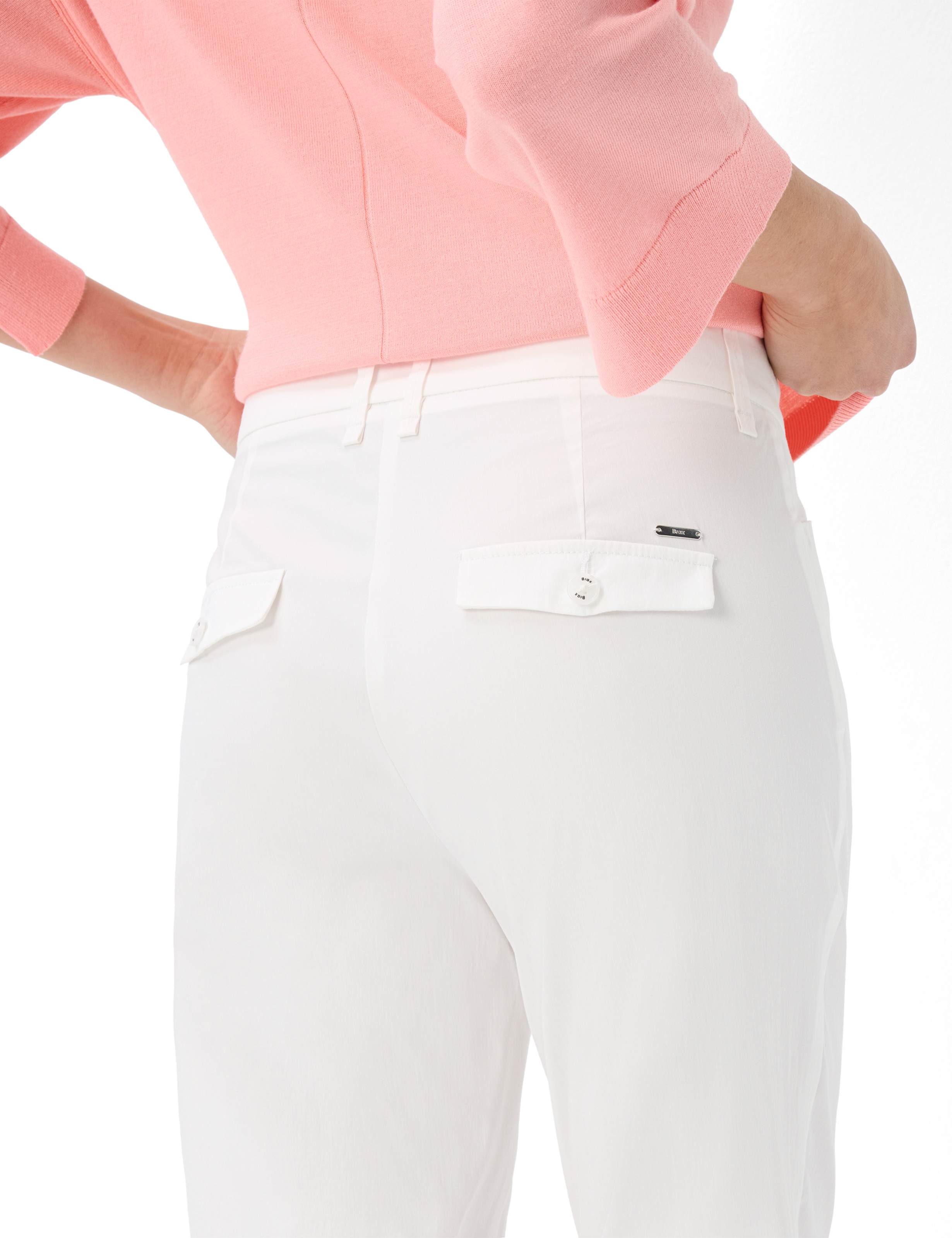 Femme Style MARA S Blanc Crème Regular Fit Détail 2