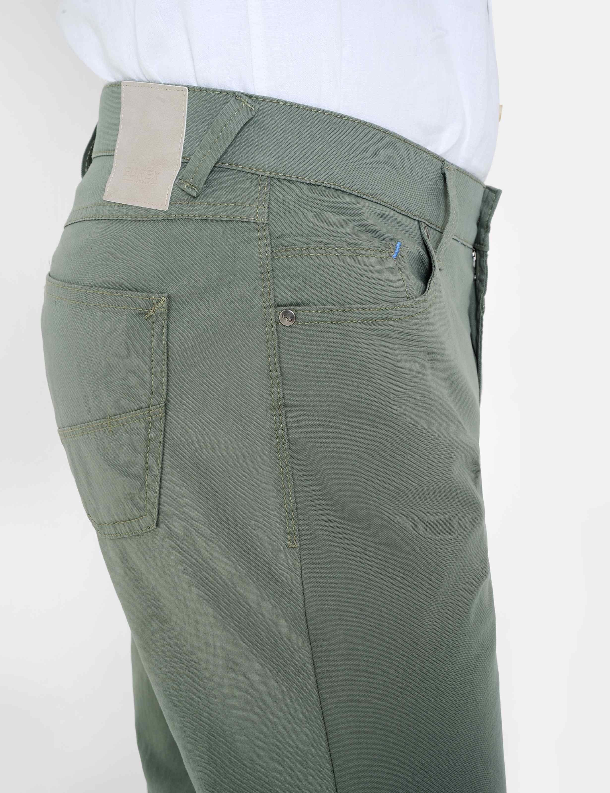 Men Style LUKE Green Regular Fit Detail 2