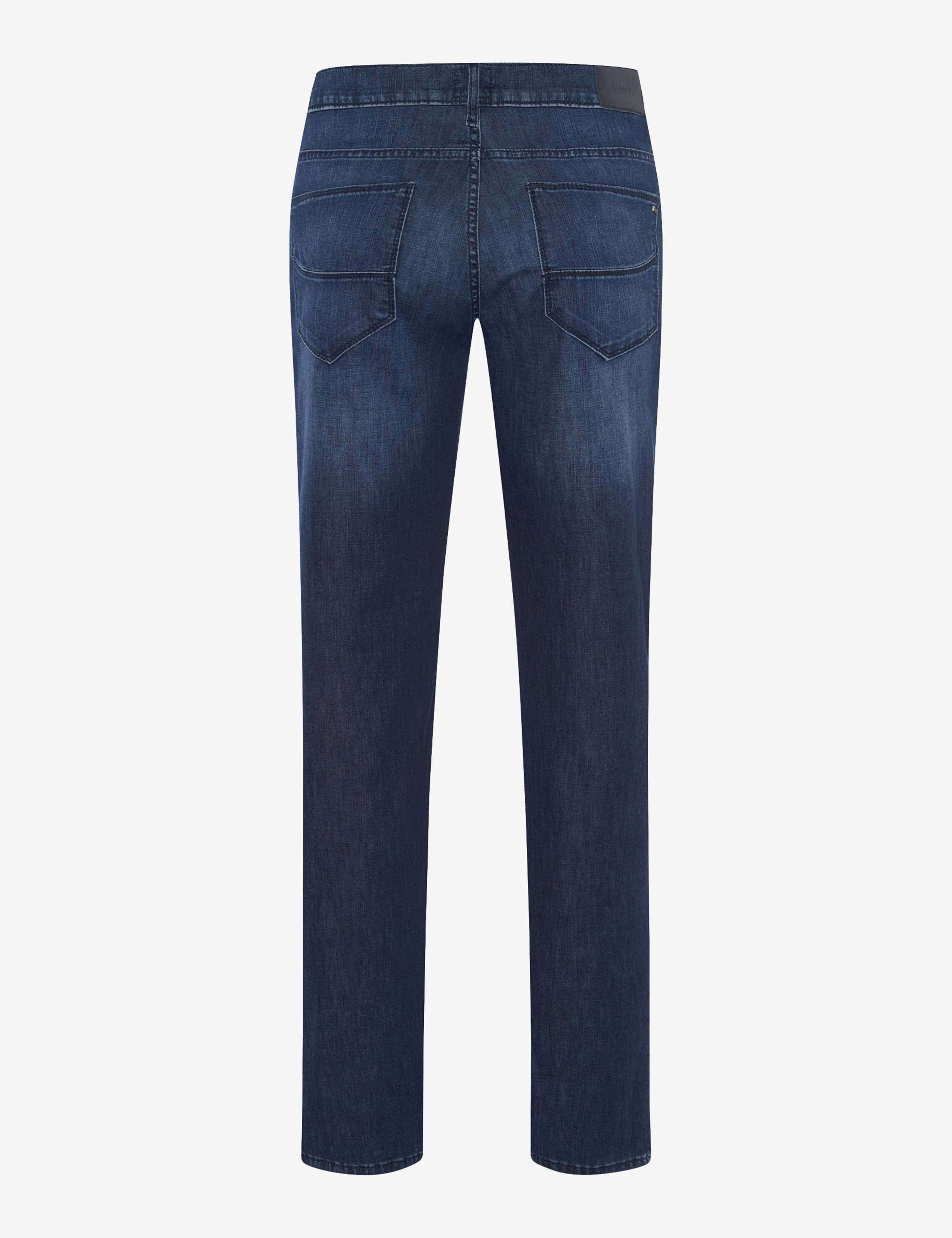 Men Style CADIZ Denim Dark Blue Straight Fit Stand-alone rear view