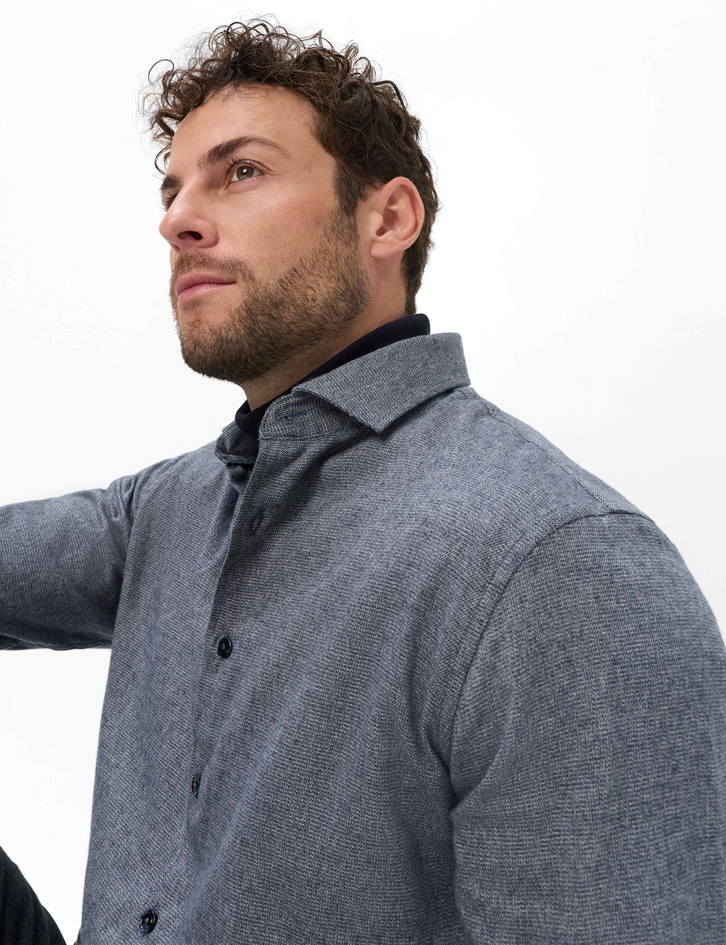 Homme Style HAROLD Bleu Foncé  Détail 1
