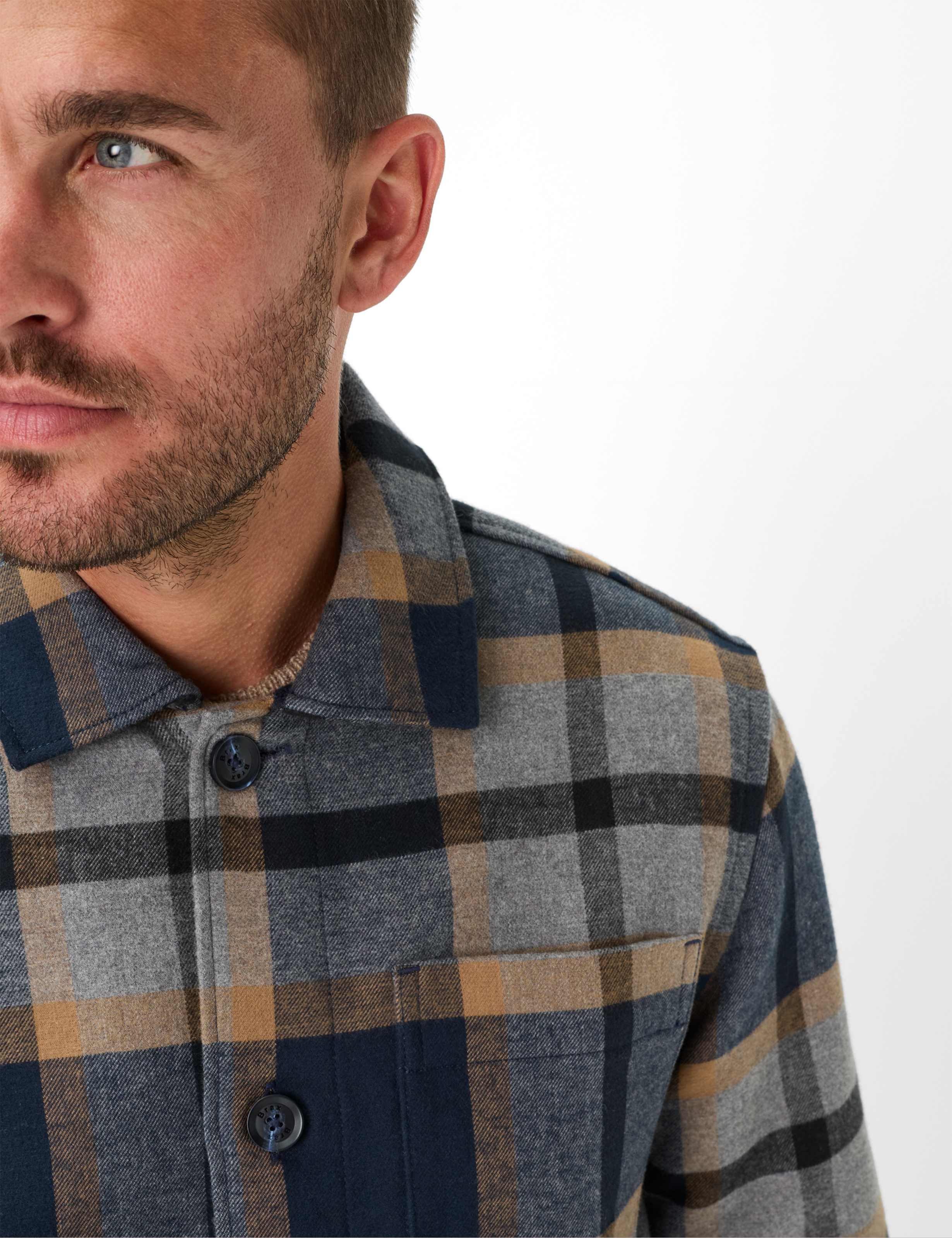 Heren Style SANTIAGO Blauw  Detail 2