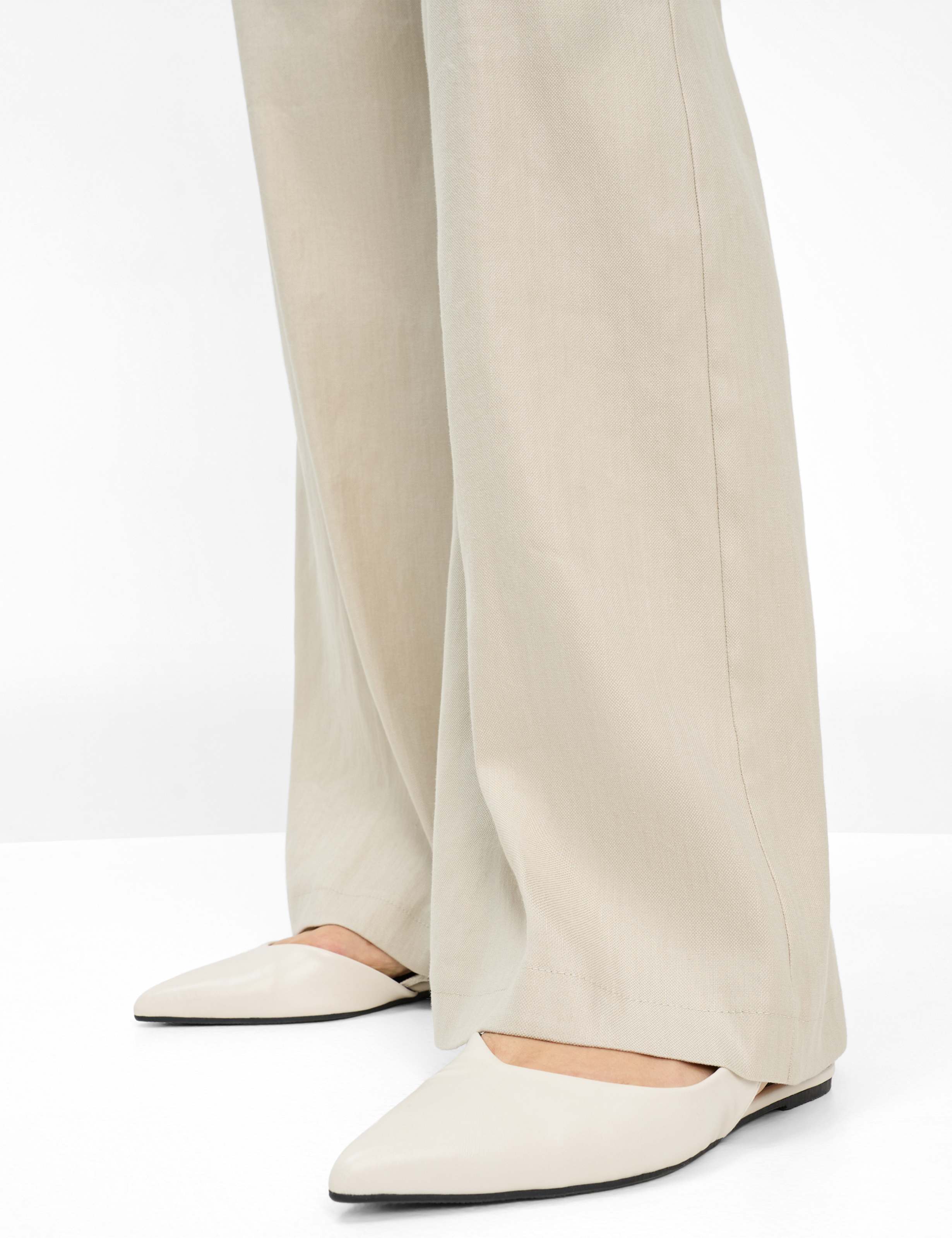 Damen Style MAINE Hellbeige Wide Leg Detail 2
