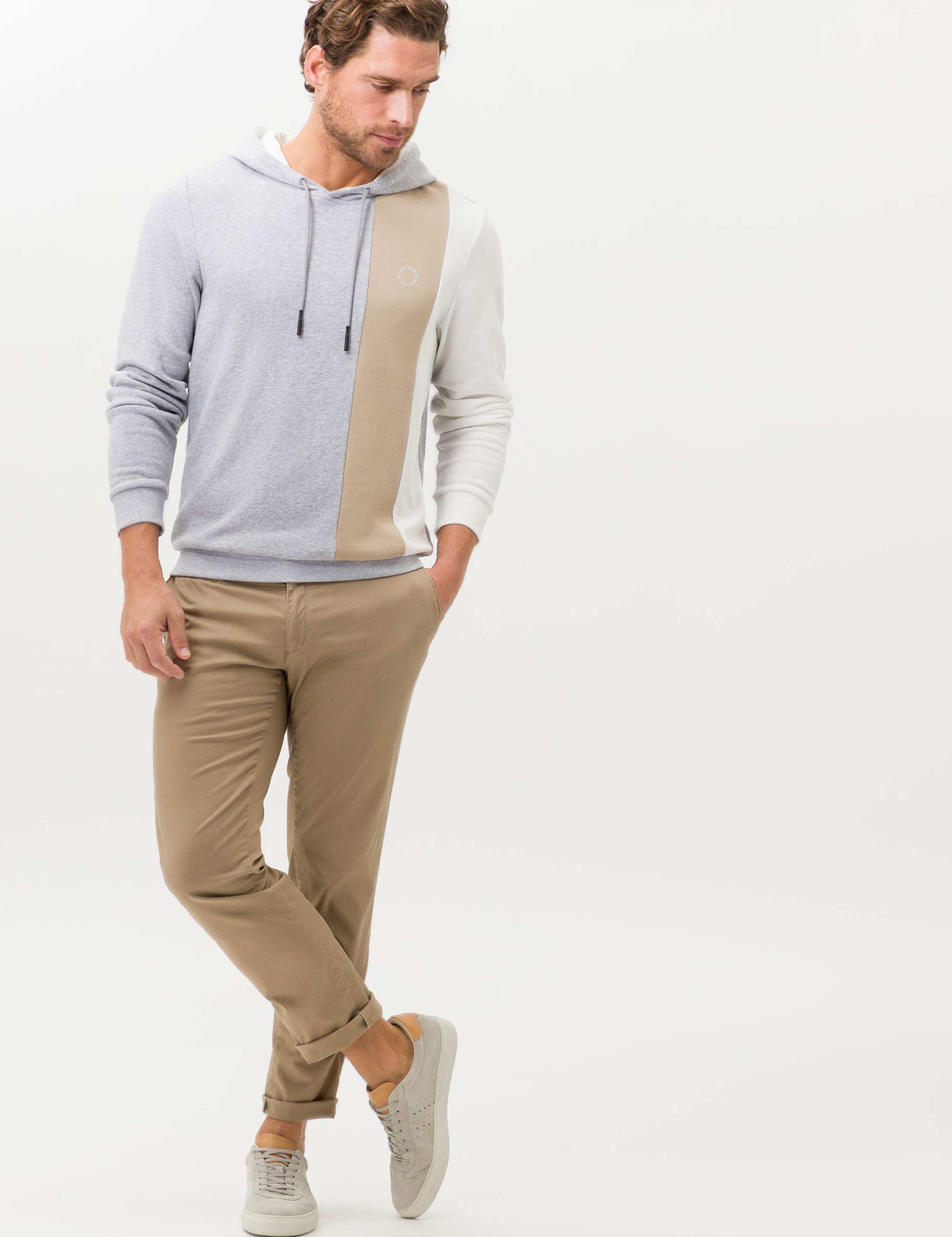 Men Style FABIO IN NUT Modern Fit Model Outfit