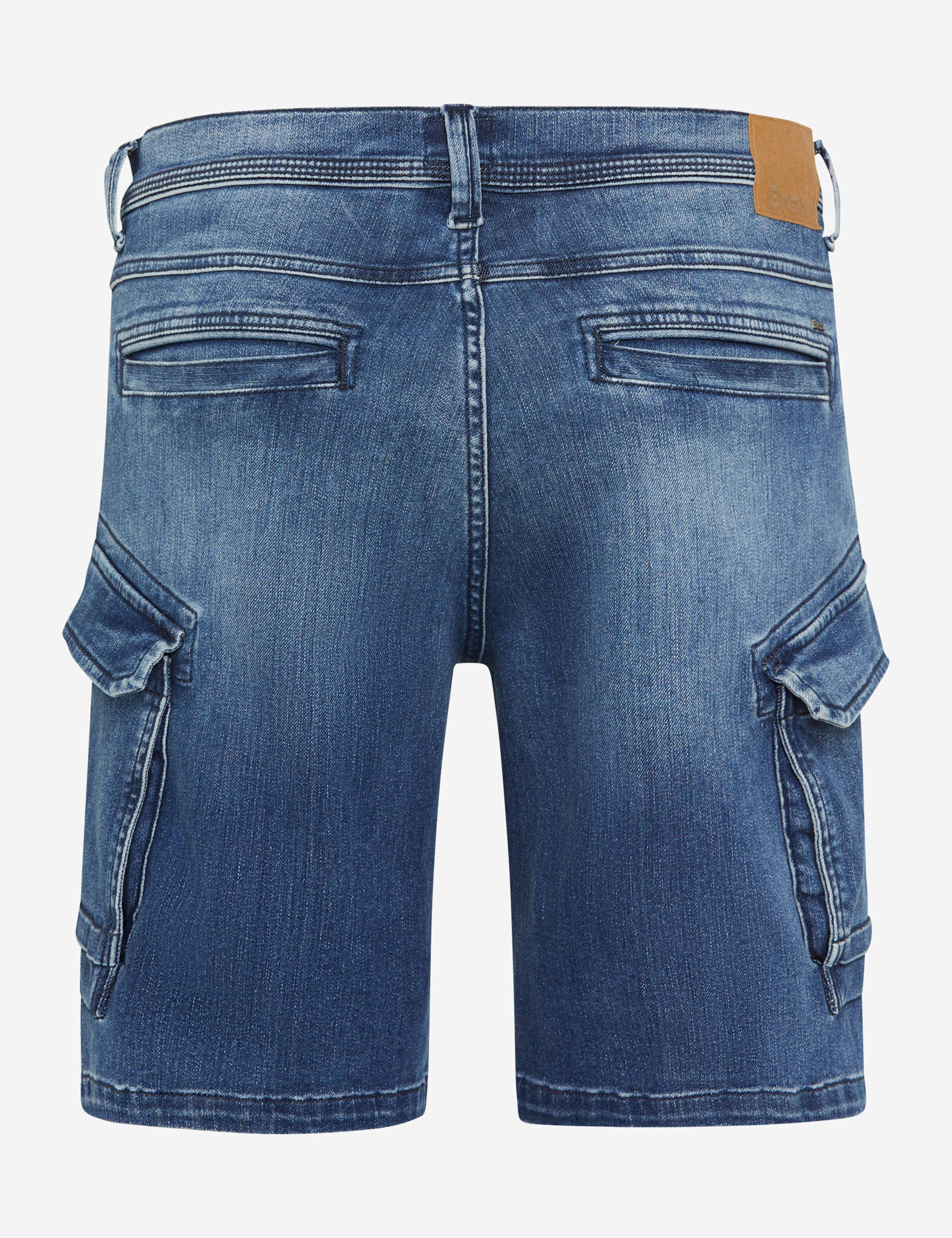 Herren Style CHRIS Denim Blau Modern Fit Freisteller Rueck