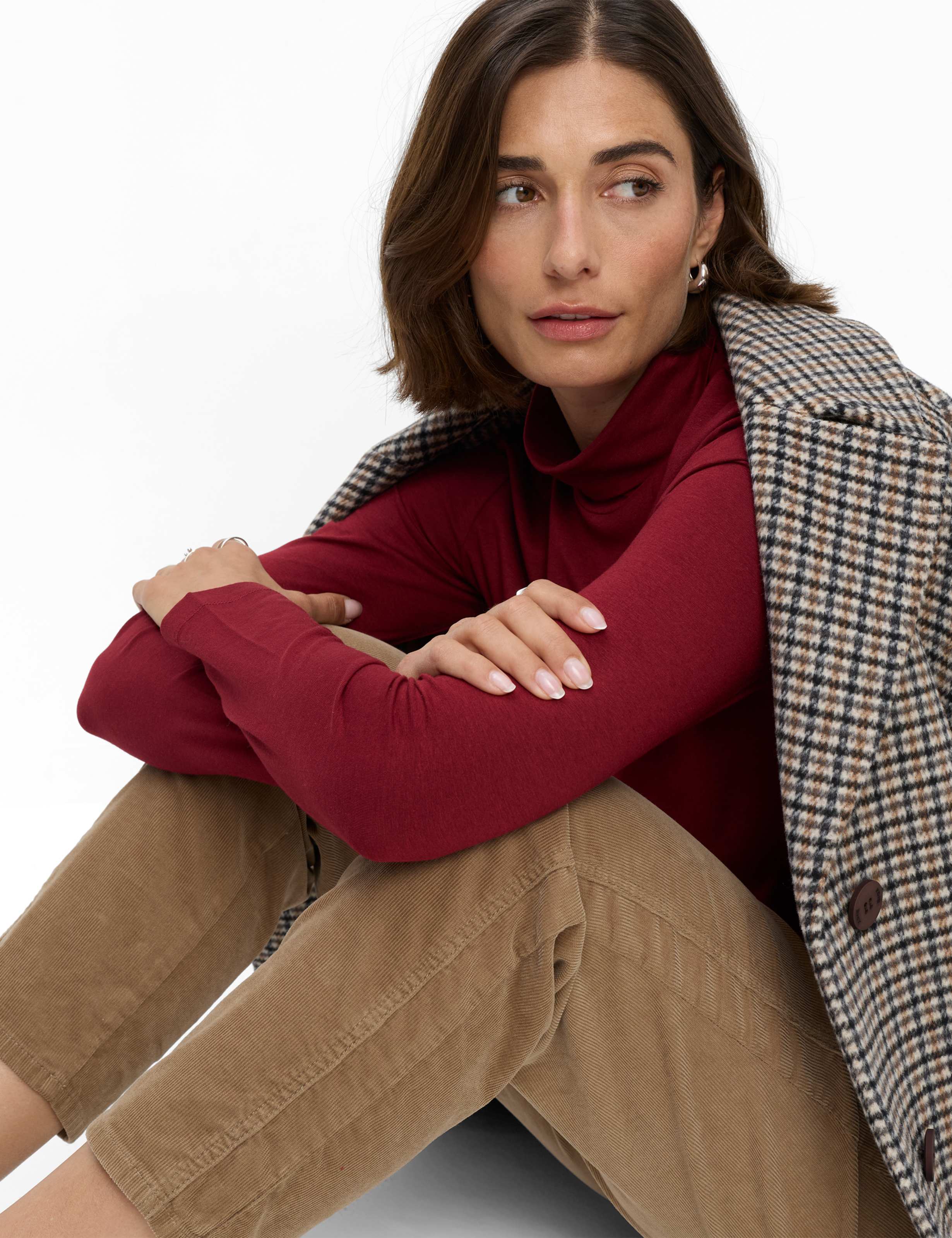 Damen Style CARINA L Dunkelrot  Detail 1