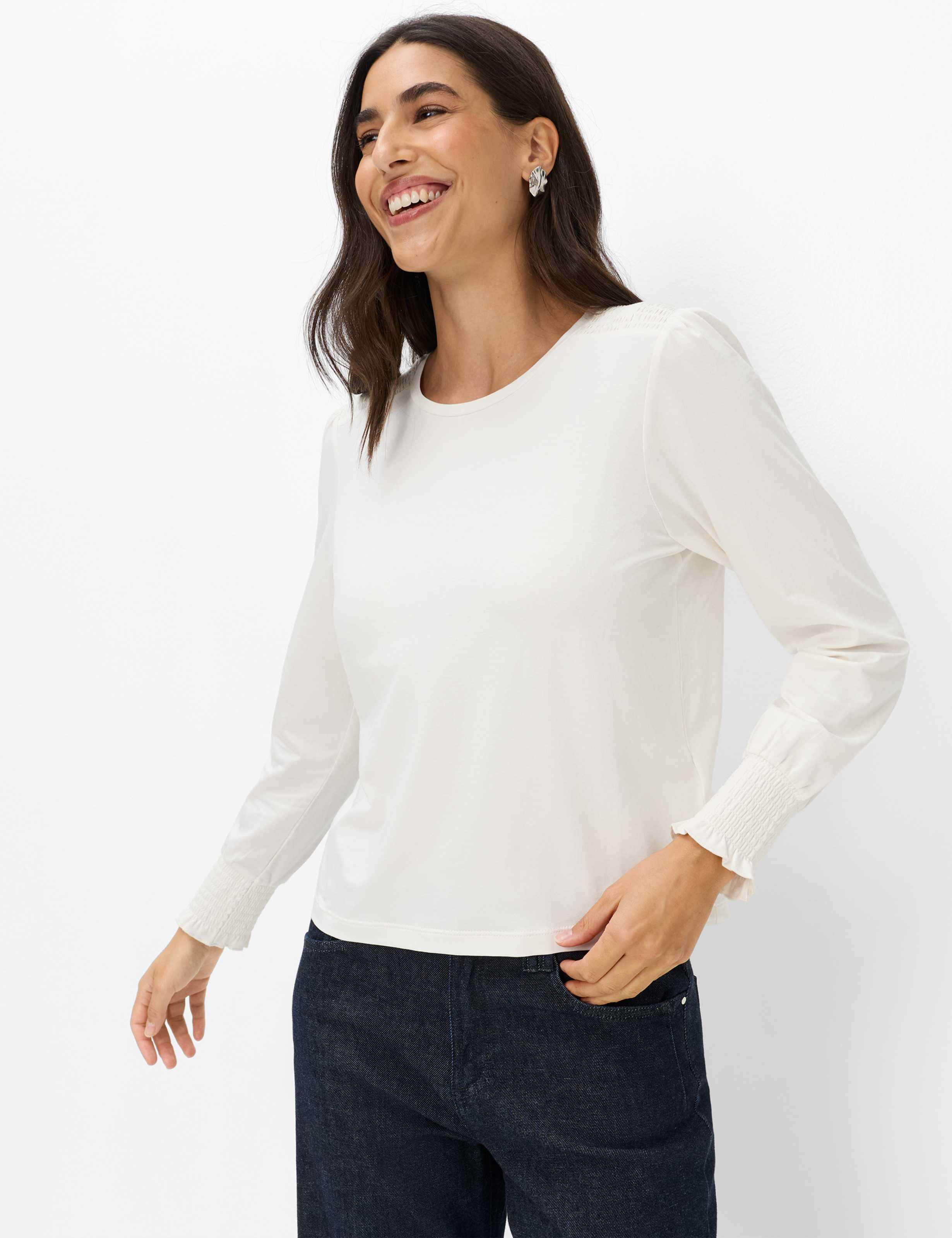 Tons blancs, Femme, Style CAITLIN L, MODEL_FRONT_ISHOP