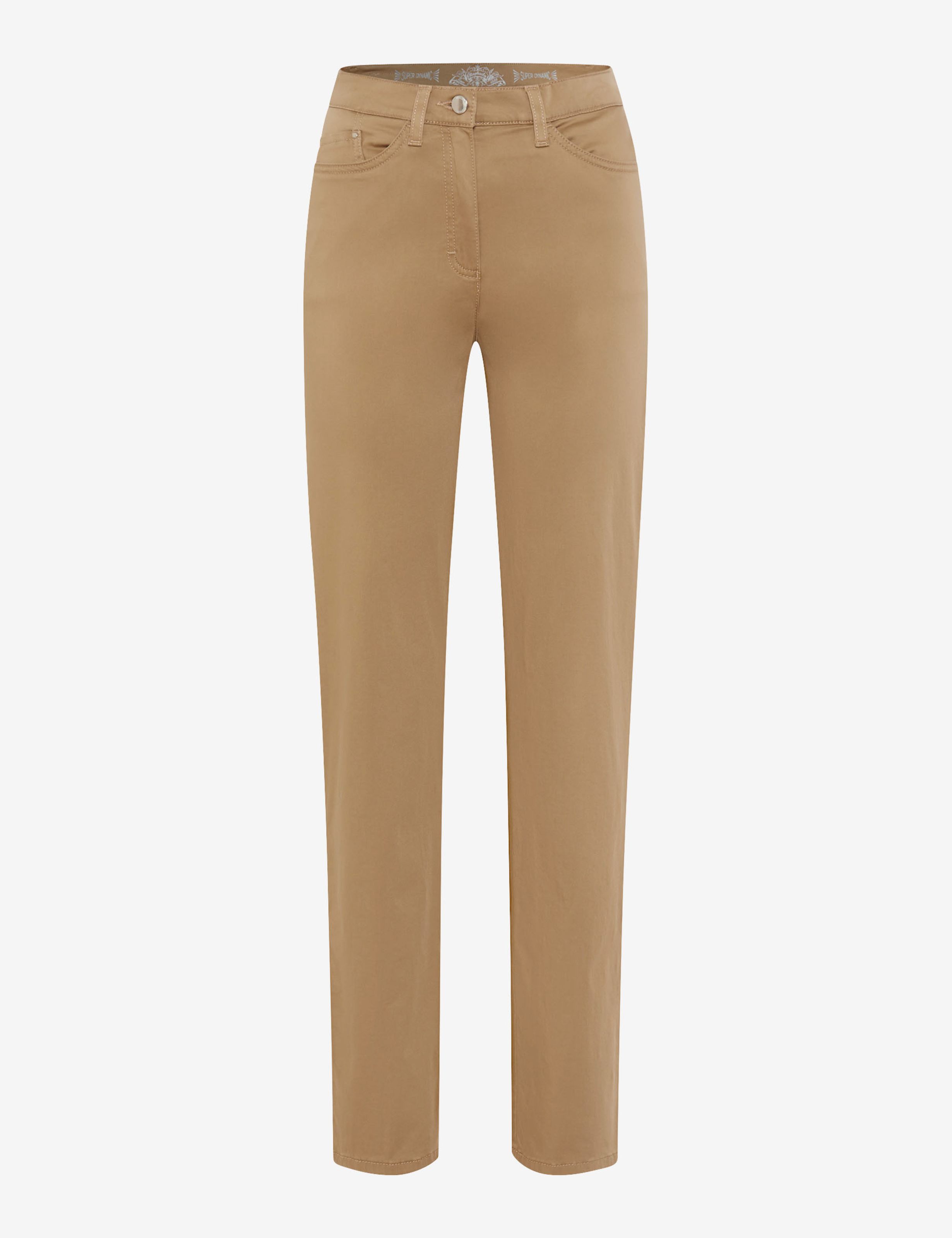 Damen Style PATTI STRAIGHT Beige Slim Fit Freisteller Front