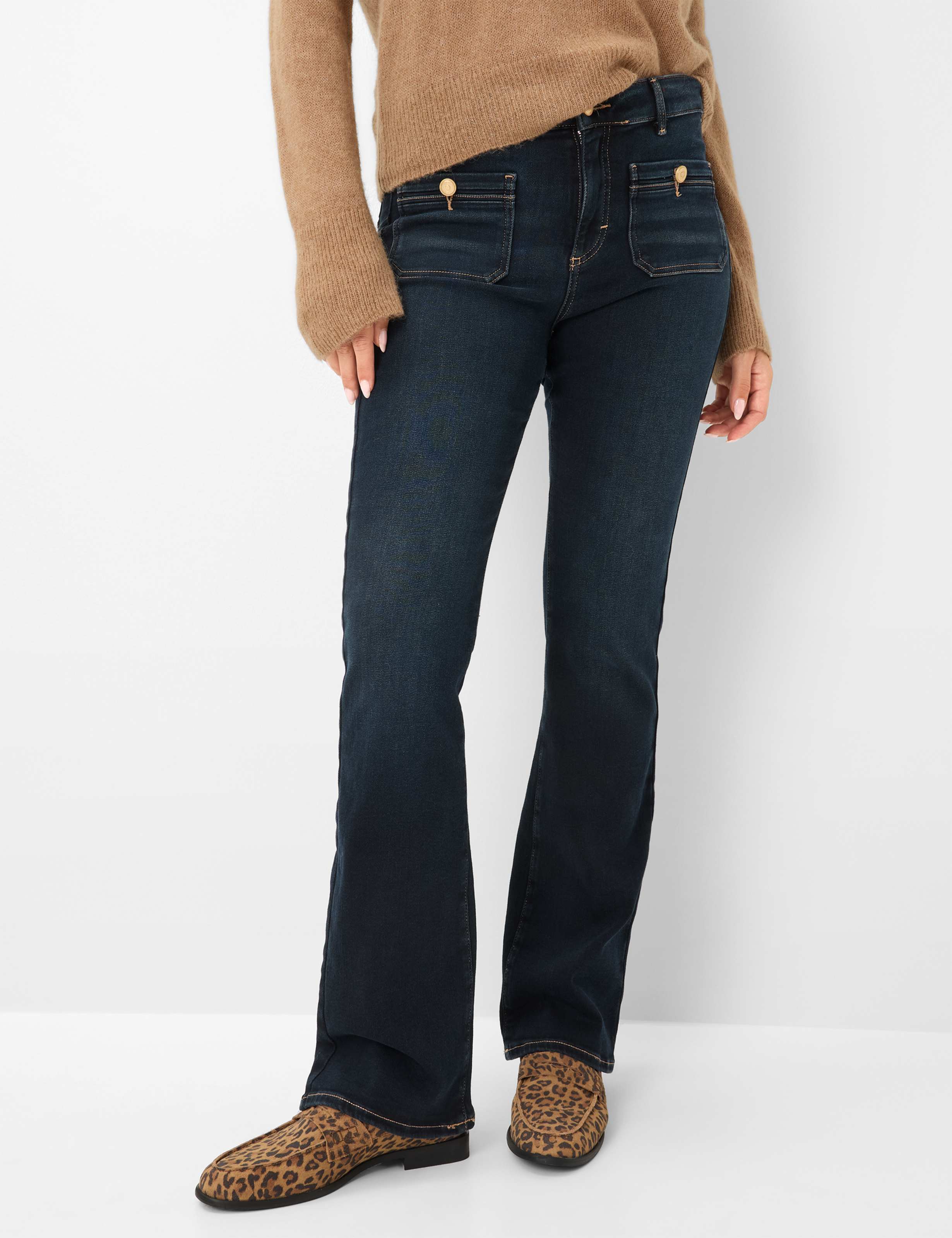 Thumbnail - Brax Damen Boot Style ANA USED DARK BLUE, denim dunkelblau, Gr. 40